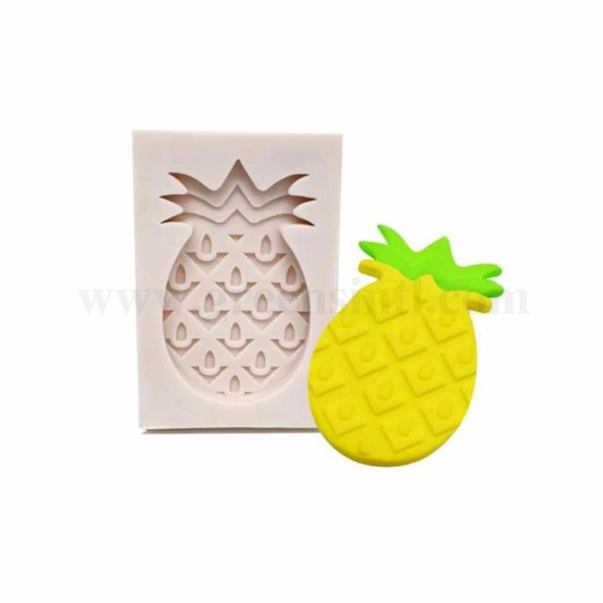 GREENS CHOICE Silicone Mould Pine Apple 62 x 43 mm