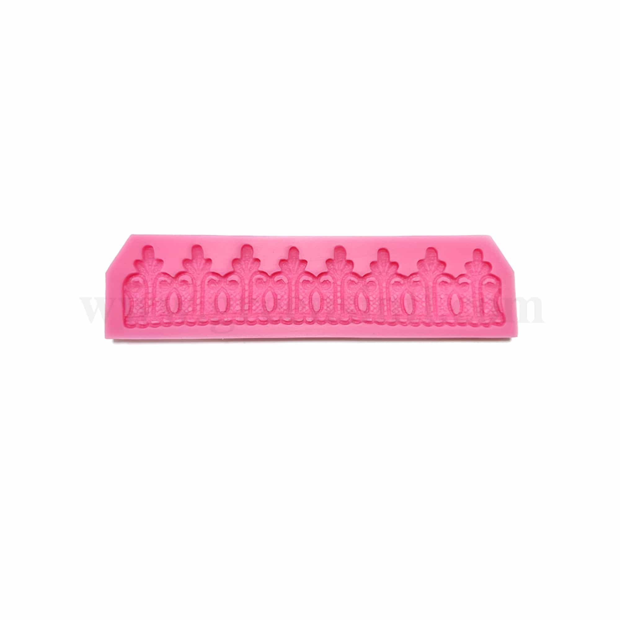 GREENS CHOICE Silicone Mould Frill Border 205 x 50 mm