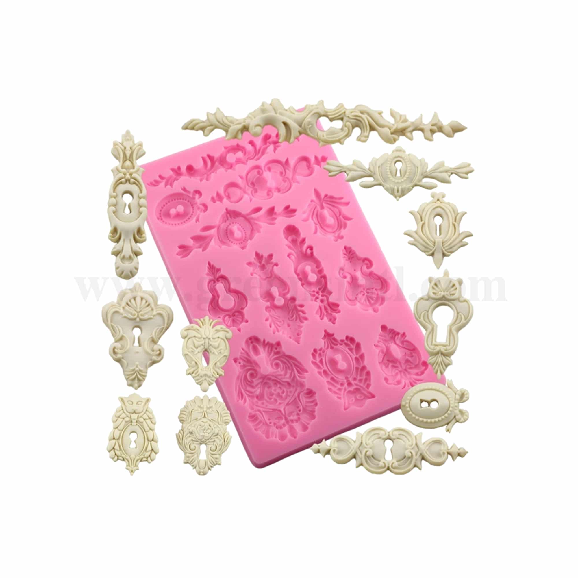 GREENS CHOICE Silicone Mould Borders  190 x 120 mm