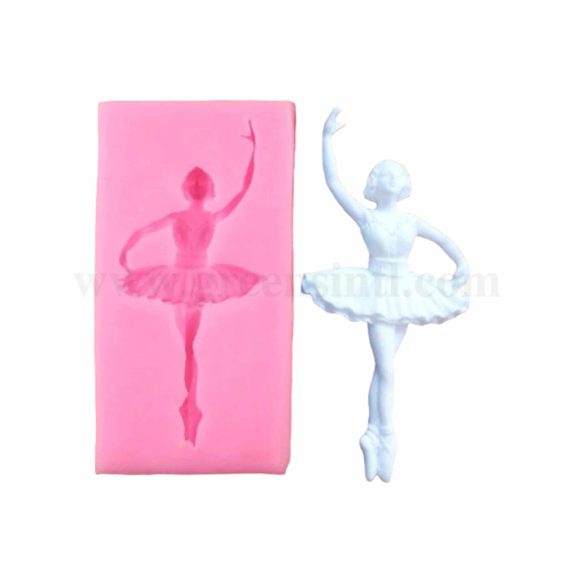 GREENS CHOICE Silicone Mould Ballerina 46 x 85 x 18 mm