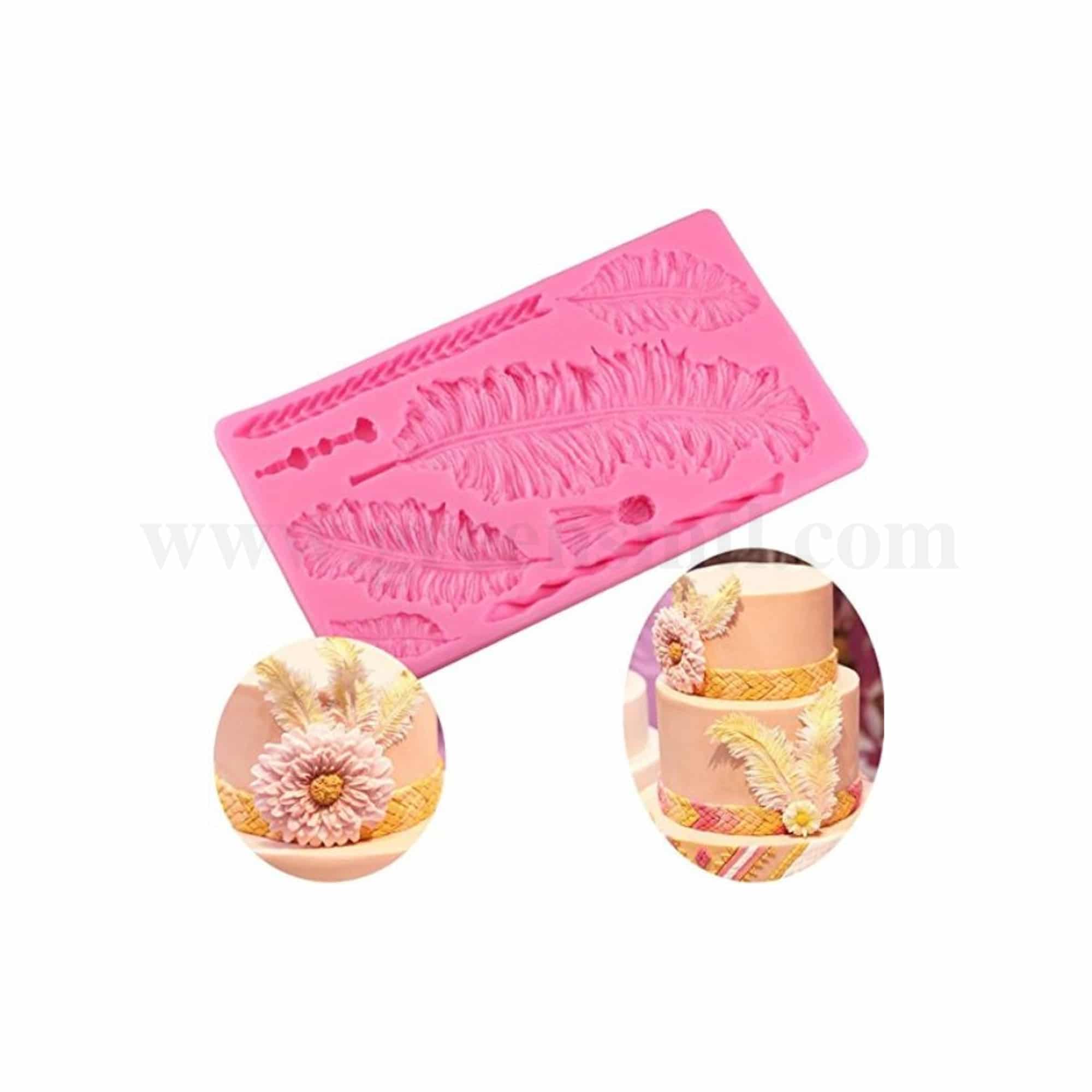 GREENS CHOICE Silicone Mould Leaves 201 x 114 x 11 mm