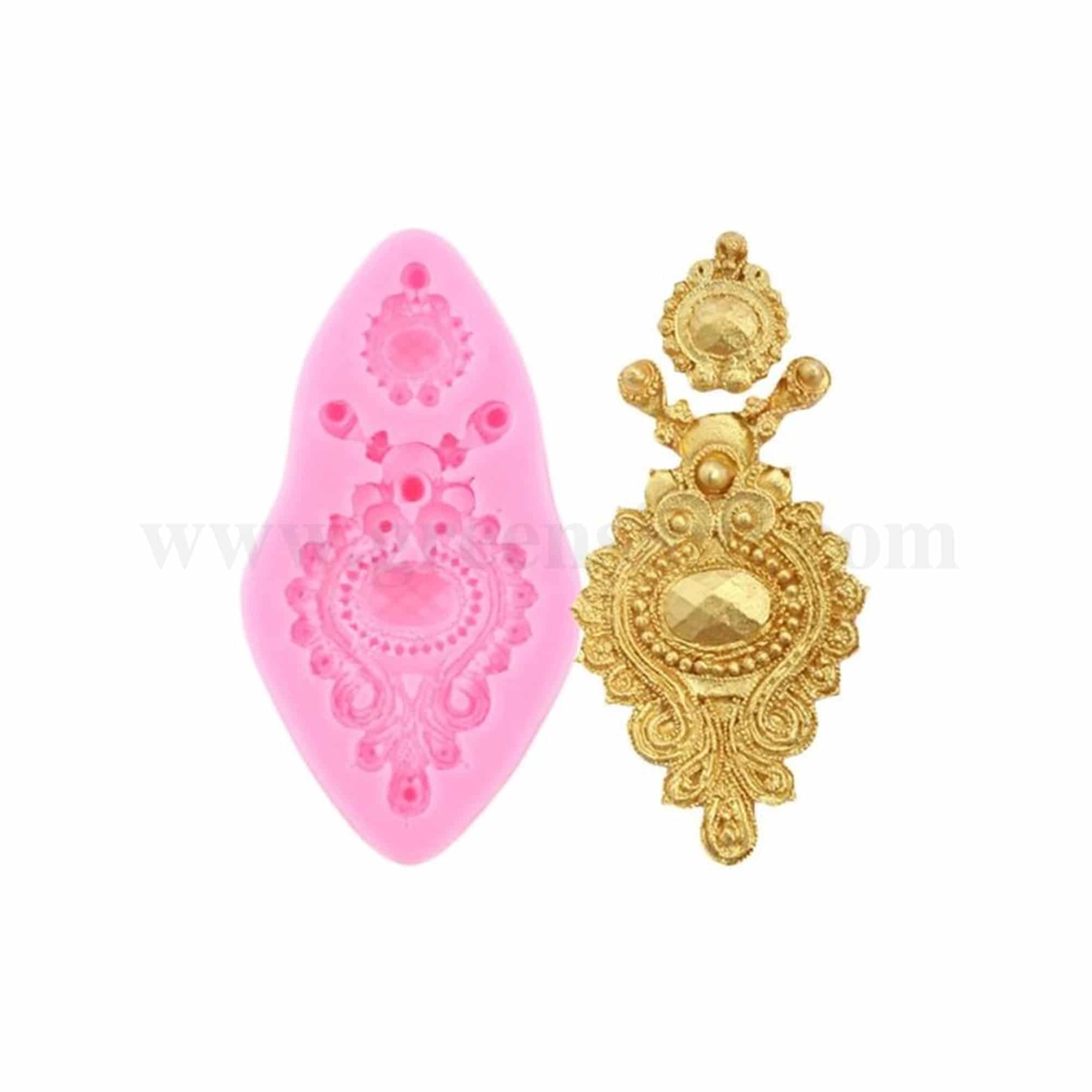 GREENS CHOICE Silicone Mould Jewellery 107 x 57 x 11 mm