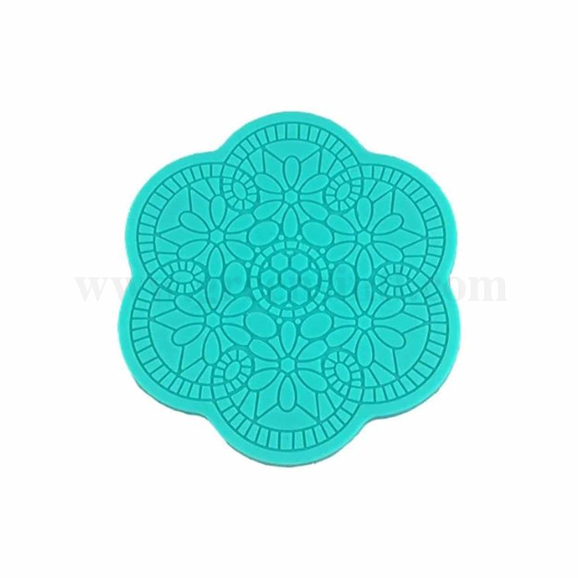 GREENS CHOICE Silicone Mould Lace Mat 380 x 280 mm
