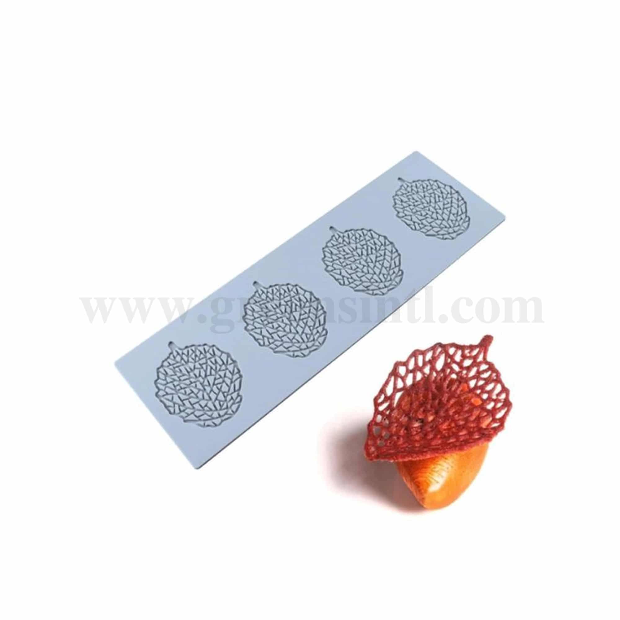 GREENS CHOICE Silicone Mould Leaf Lace Design 294 x 96 x 3 mm