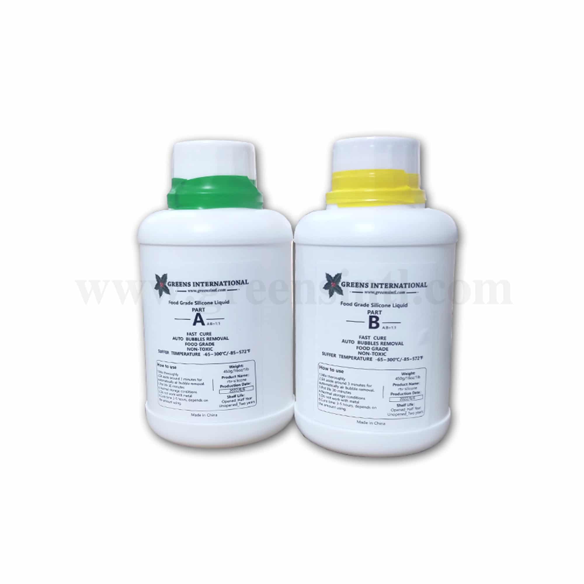 GREENS CHOICE Silicone Liquid A+B -450g x 2