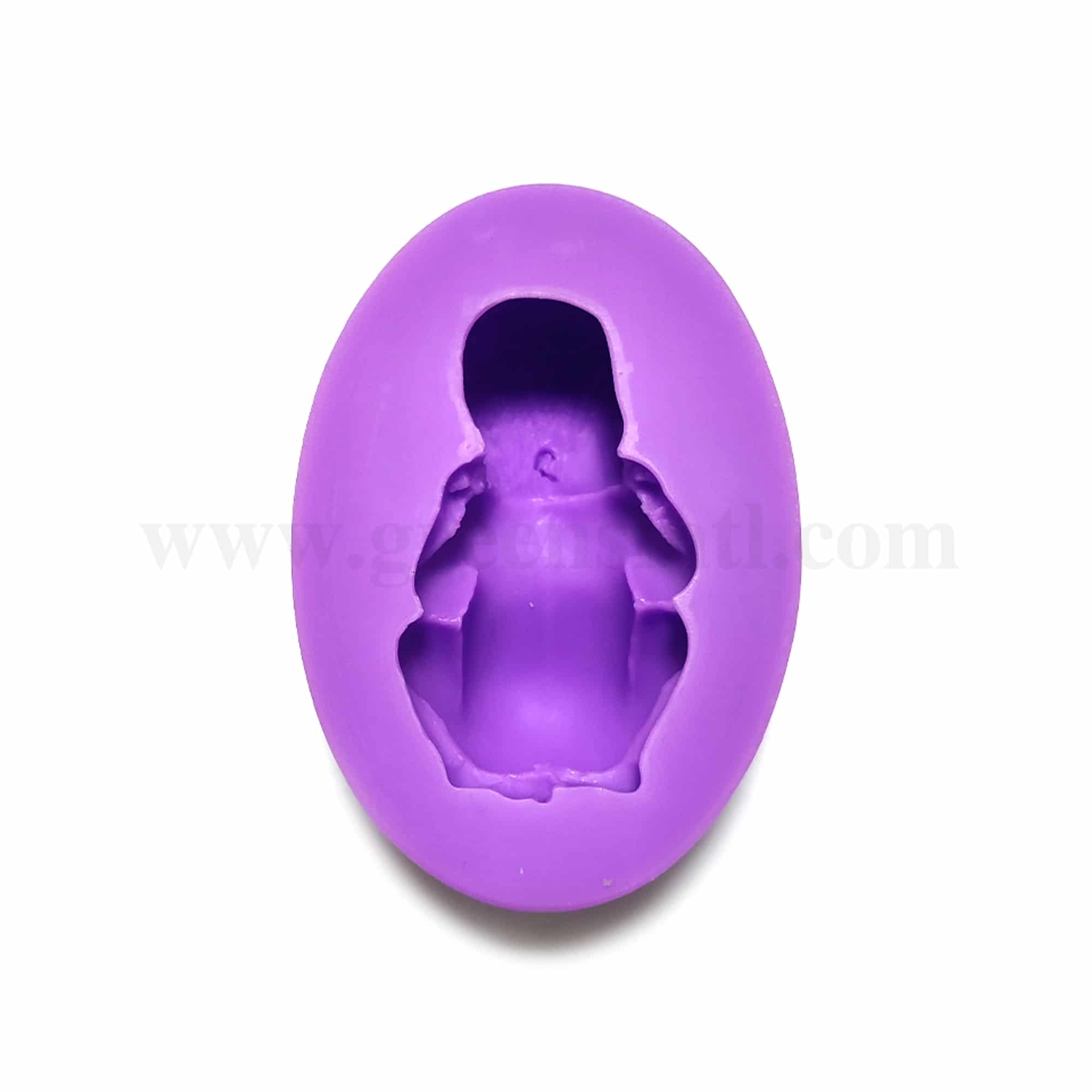 GREENS CHOICE Silicone Mould baby 72 x 49 x 24 mm