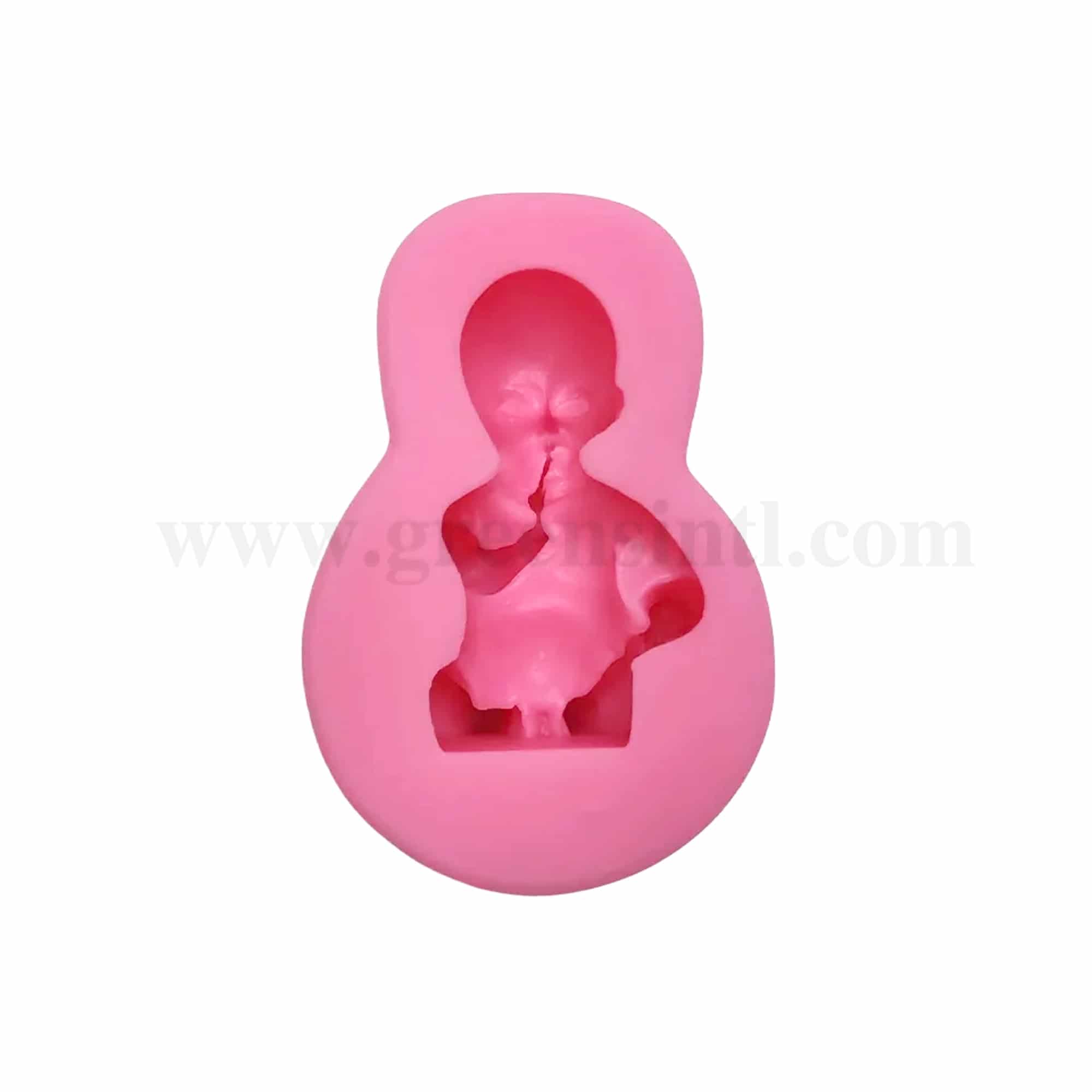 GREENS CHOICE Silicone Mould Baby 75 x 51 x 28 mm