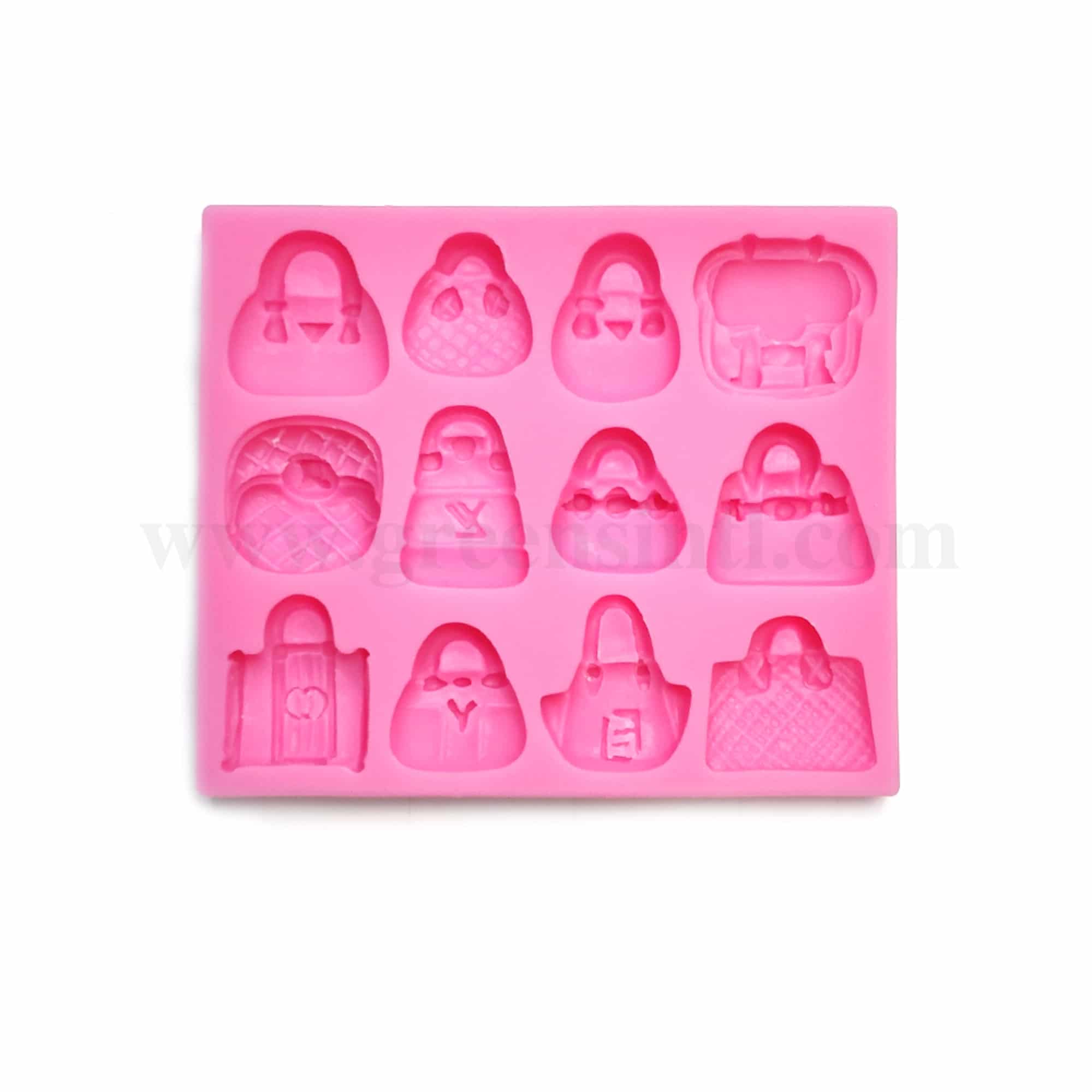 GREENS CHOICE Silicone Mould  Bags 128 x 107 x 18 mm