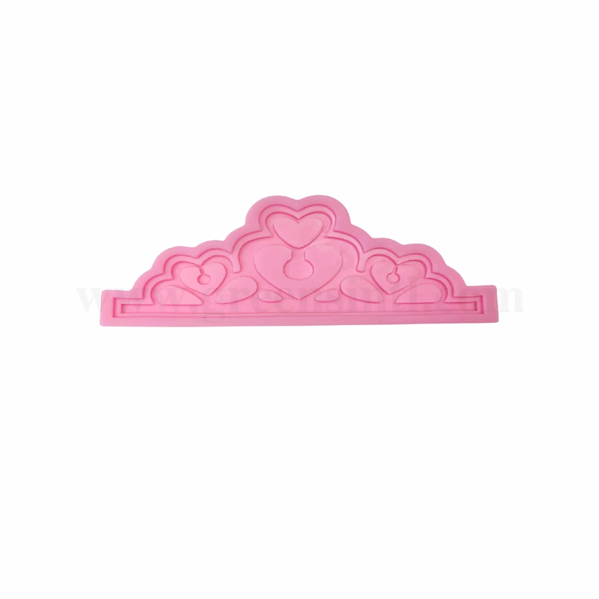 GREENS CHOICE Silicone Mould Crown Design 224 x 78 x 8 mm