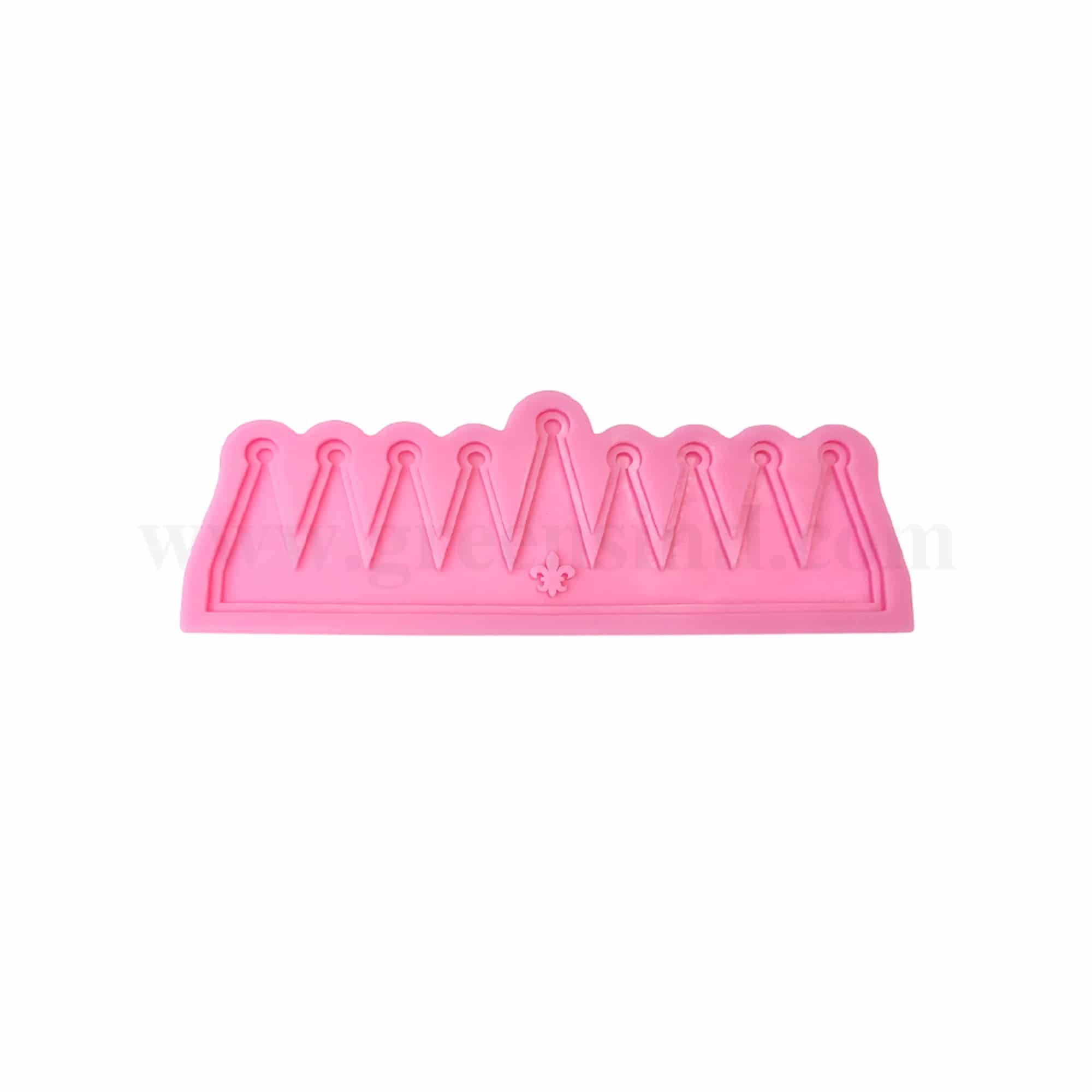 GREENS CHOICE Silicone Mould Crown Design 222 x 76 x 8 mm