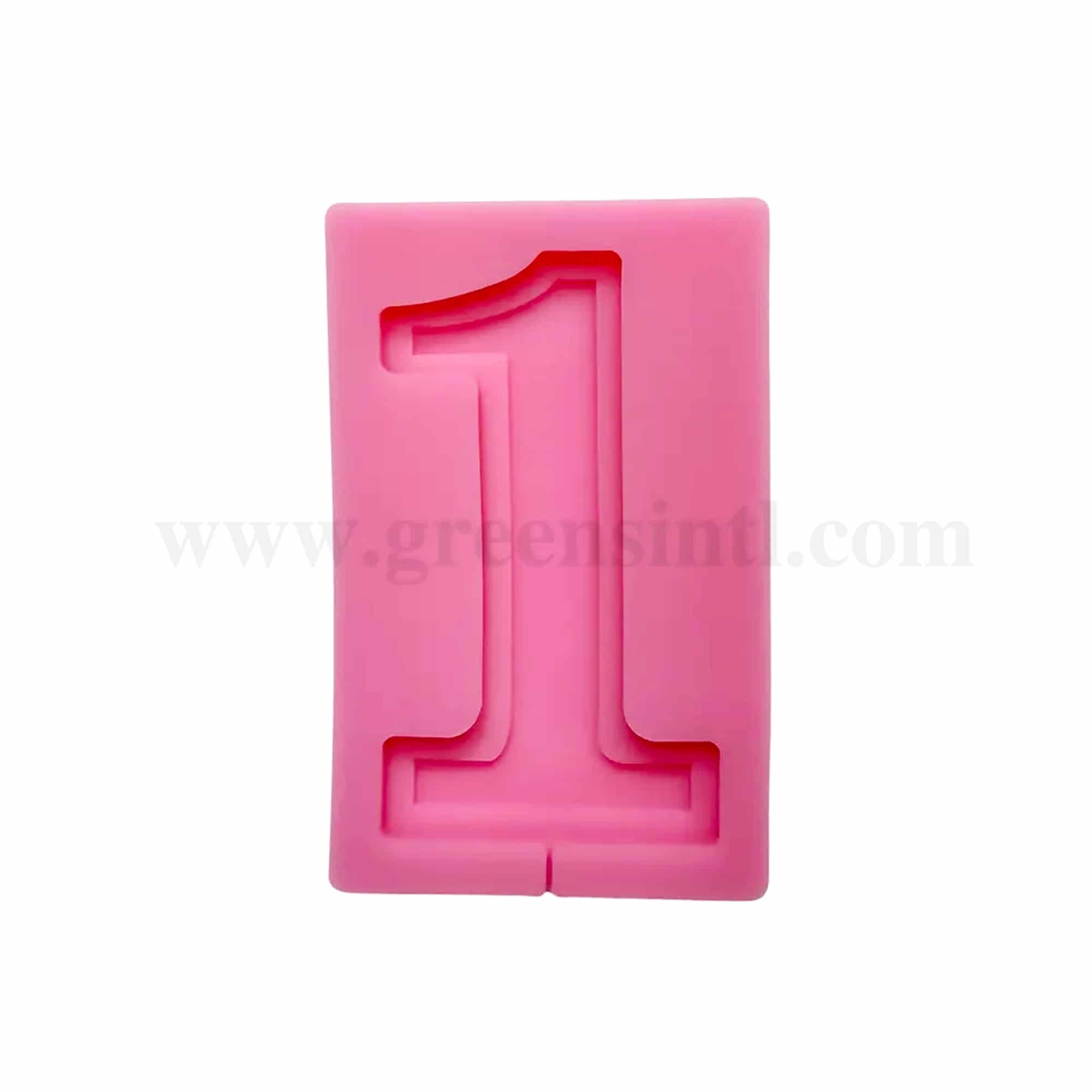 GREENS CHOICE Silicone Mould Number 1- 92 x 59 x 10 mm