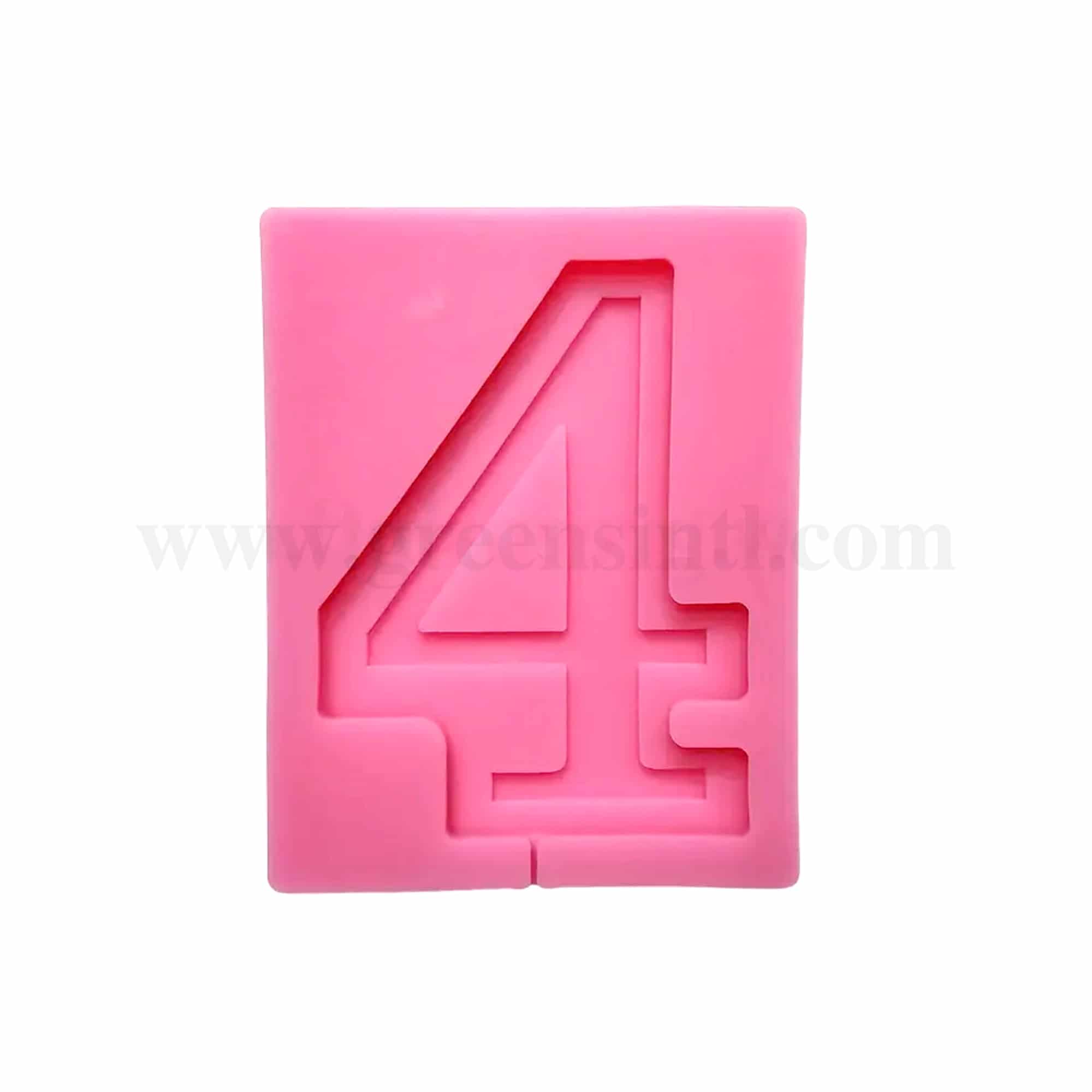GREENS CHOICE Silicone Mould Number 4-90 x 72 x 12 mm