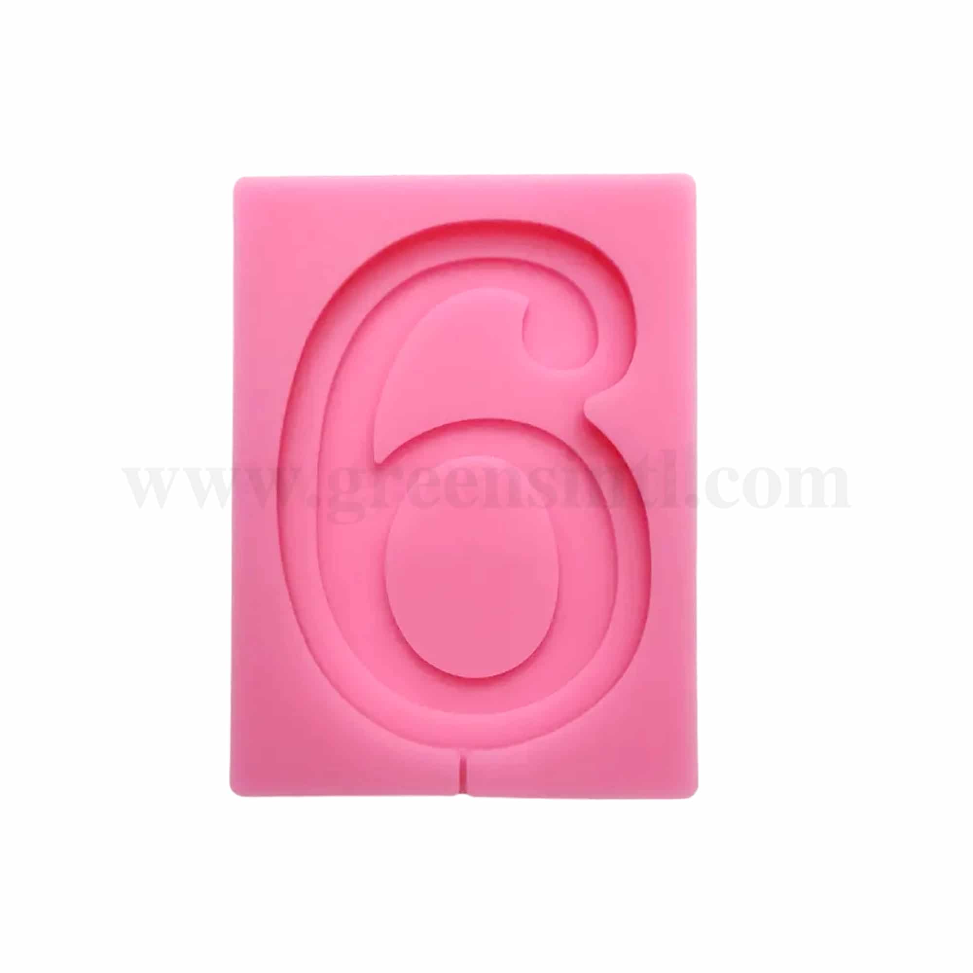 GREENS CHOICE Silicone Mould Number 6-92 x 68 x 10 mm