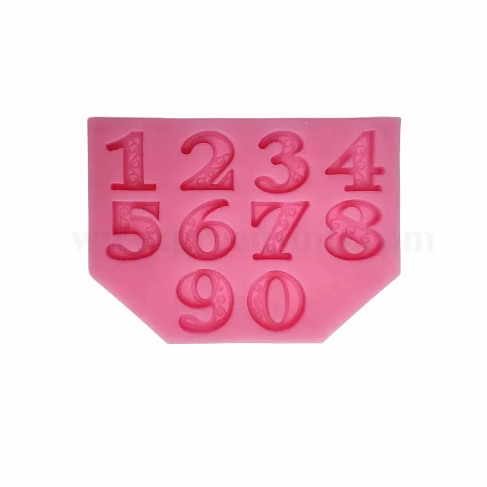 GREENS CHOICE Silicone Mould Numbers 82 x 60 x 9 mm