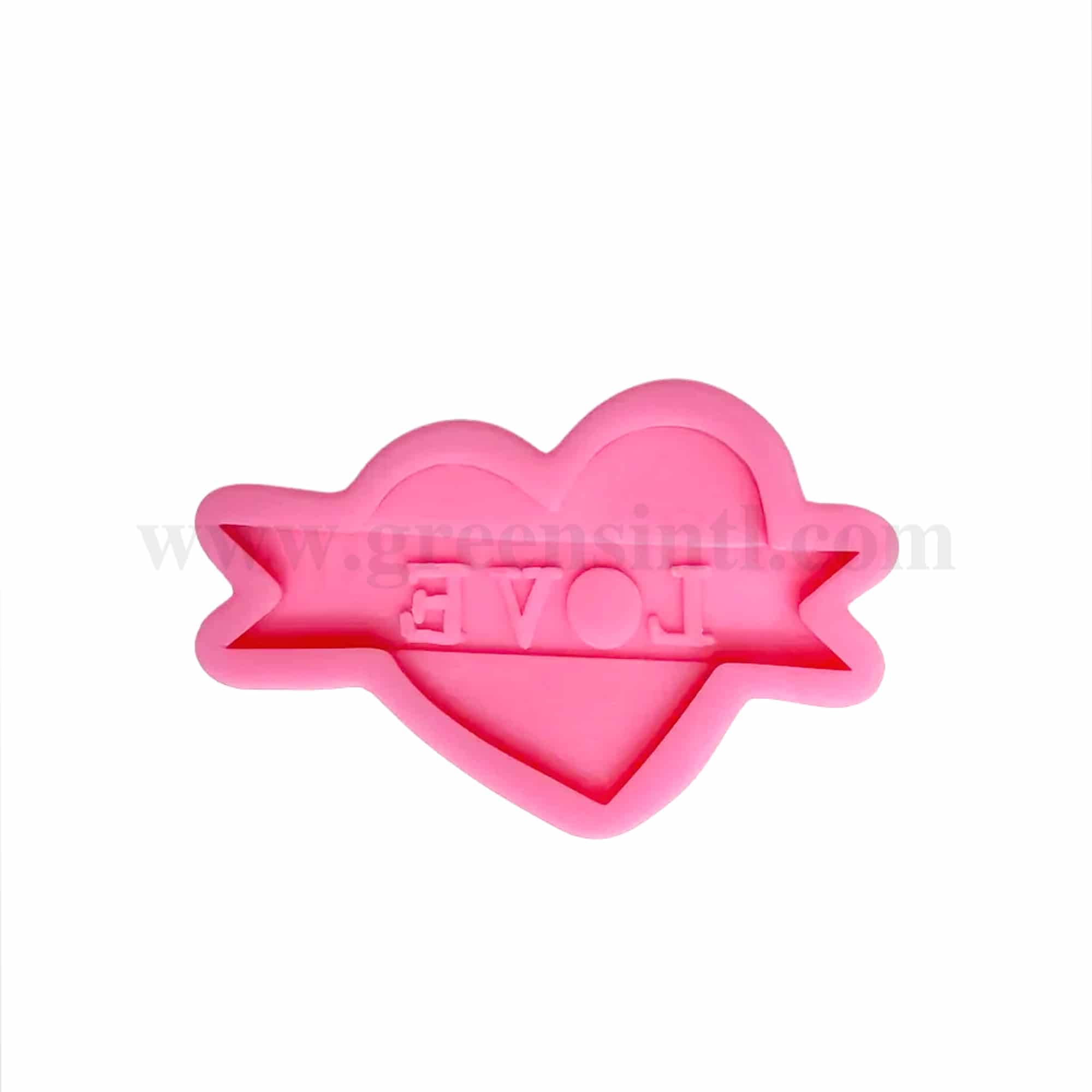 GREENS CHOICE Silicone Mould Love 103 x 67 x 10 mm