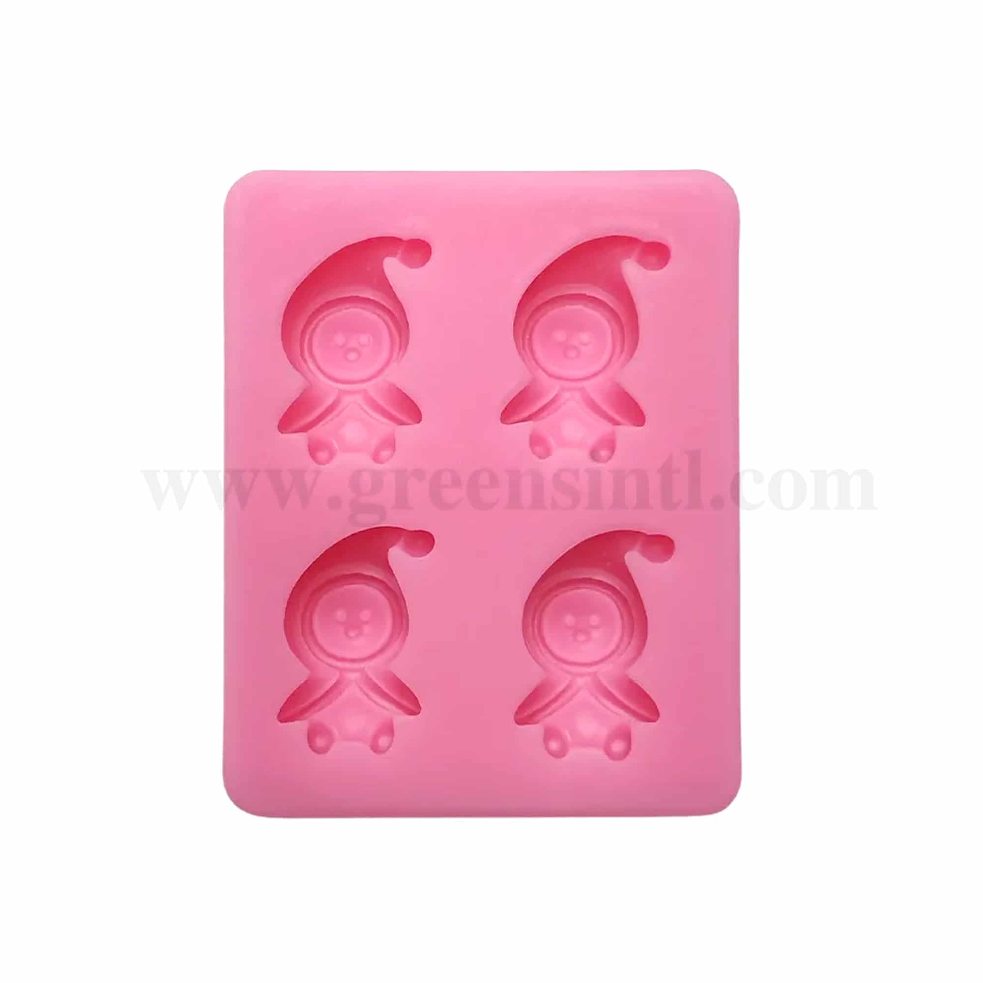 GREENS CHOICE Silicone Mould Cartoon 66 x 54 x 12 mm