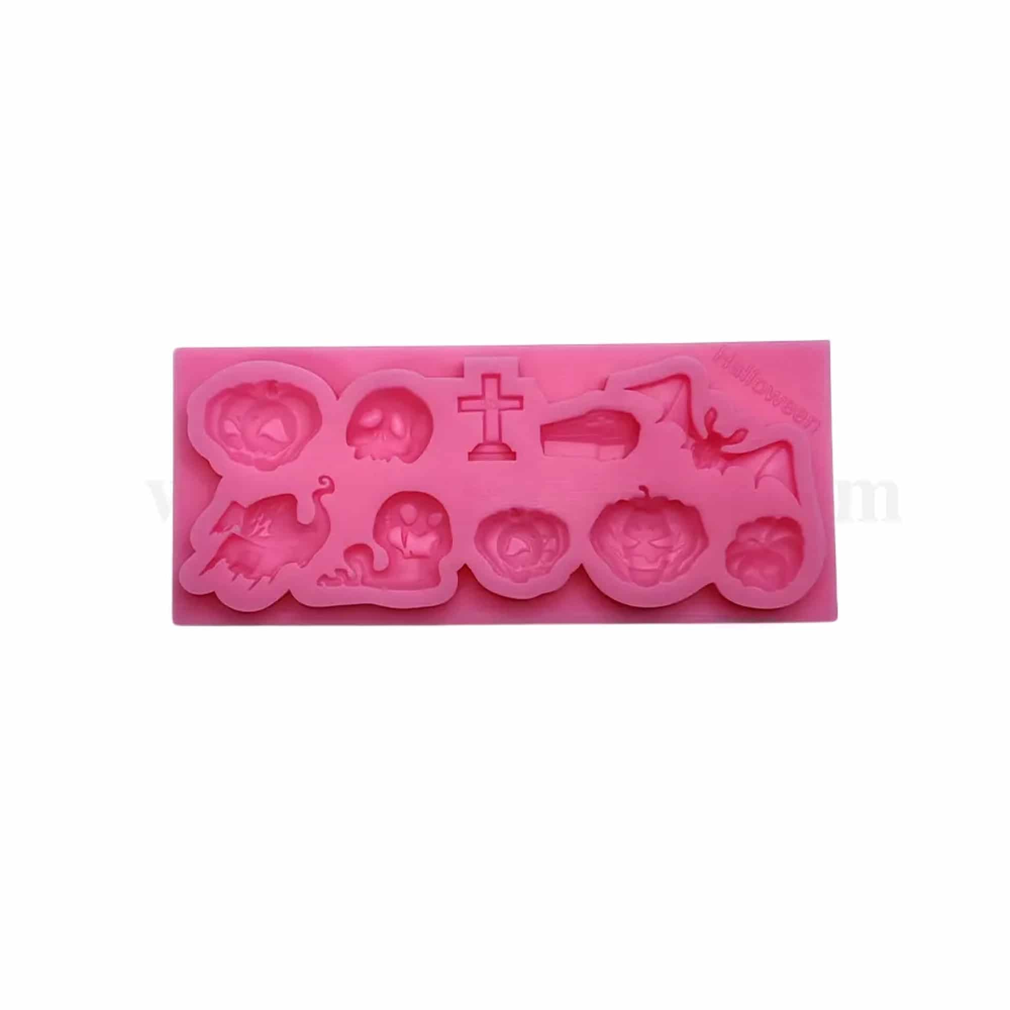 GREENS CHOICE Silicone Mould Halloween Theme 152 x 63 x 12 mm