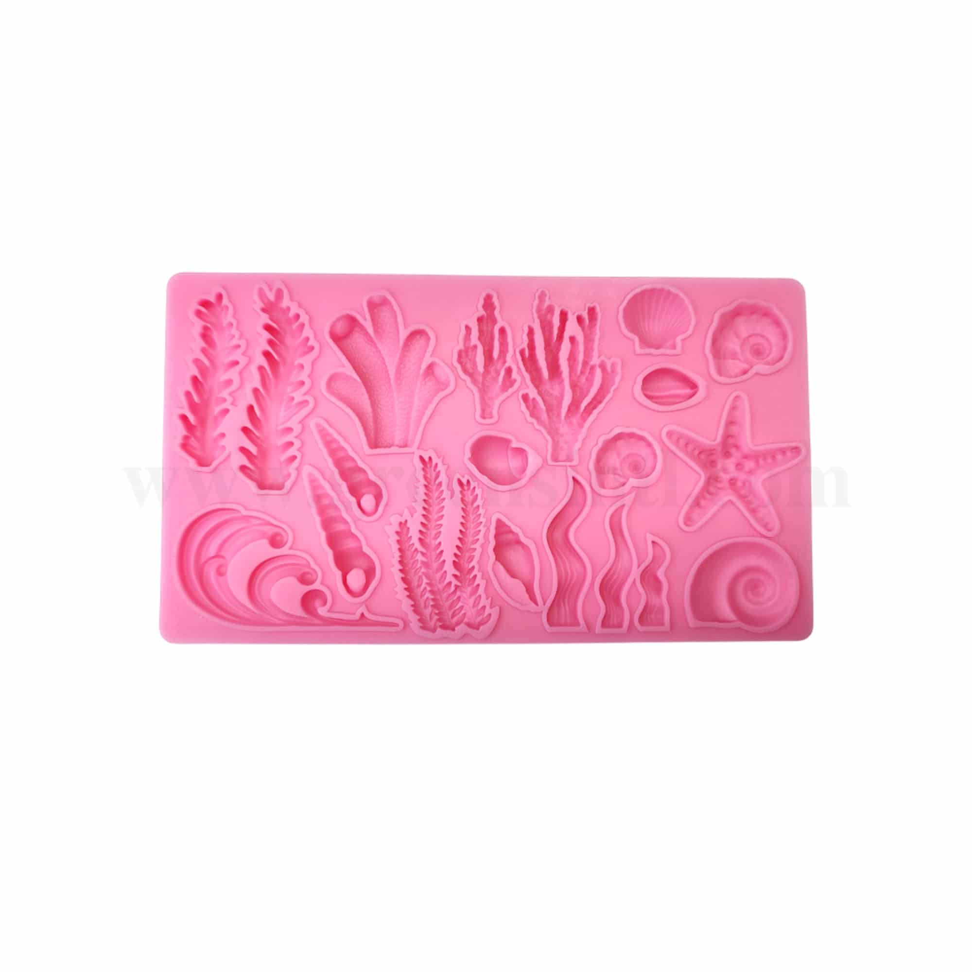 GREENS CHOICE Silicone Mould Sea Plants 110 x 194 x 11 mm