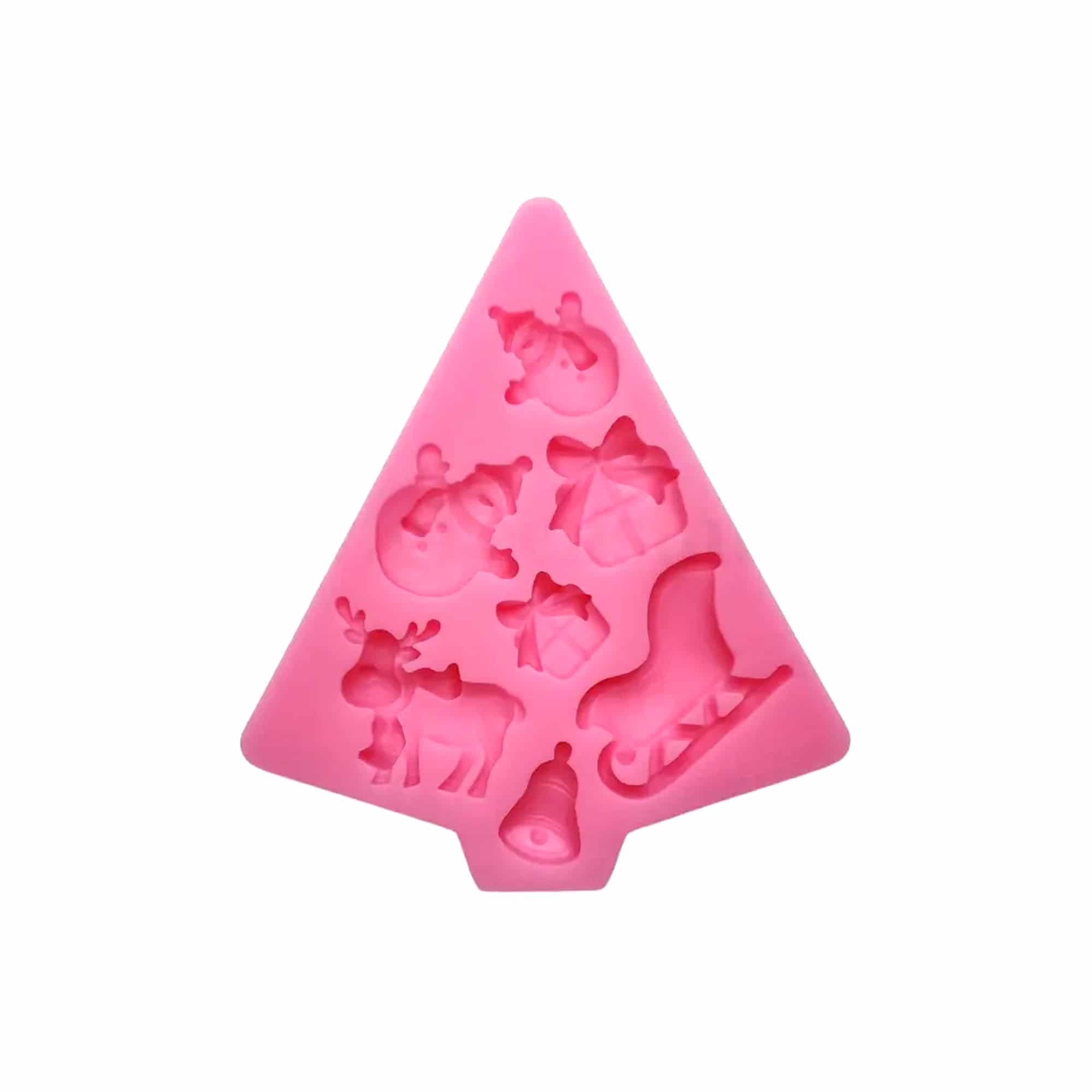 GREENS CHOICE Silicone Mould Christmas Theme 125 x 110 x 13 mm
