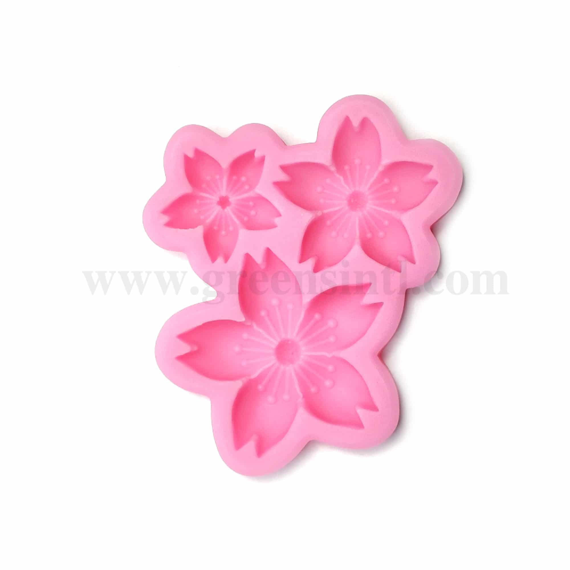 GREENS CHOICE Silicone Mould Flower 95 x 70 x 11 mm