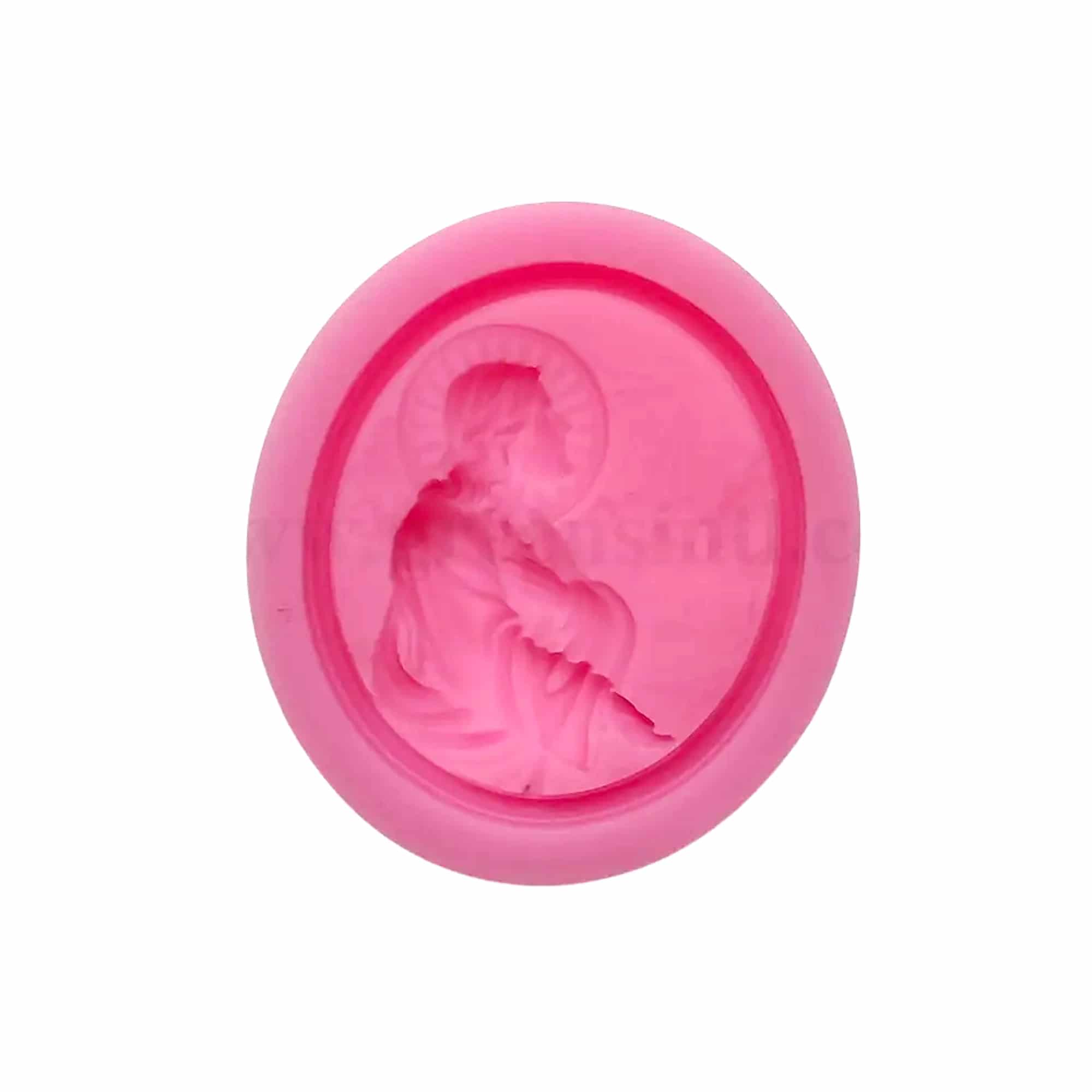 GREENS CHOICE Silicone Mould Jesus 60 x 55 x 11 mm