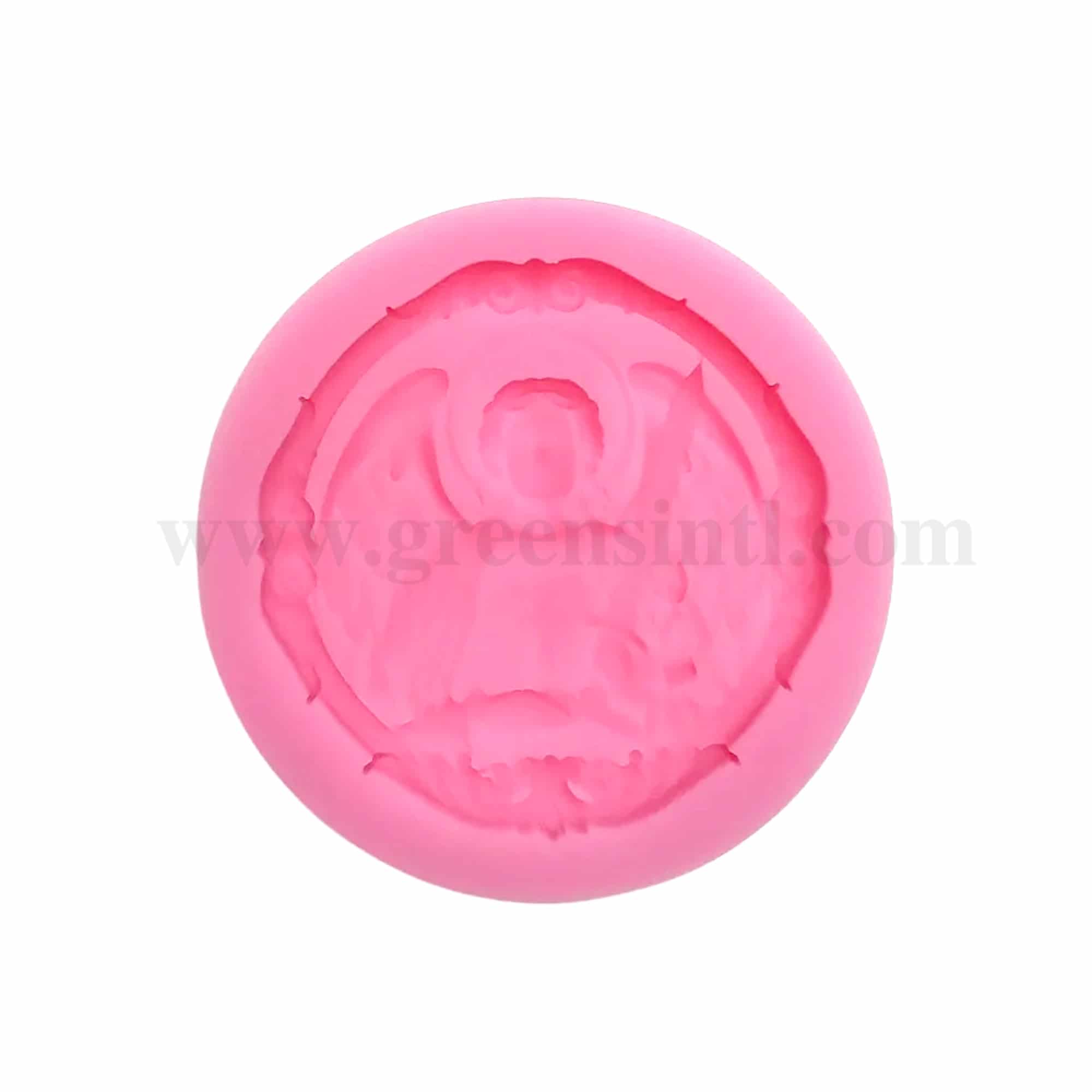 GREENS CHOICE Silicone Mould Arch Angel Micheal 63 x 11 mm