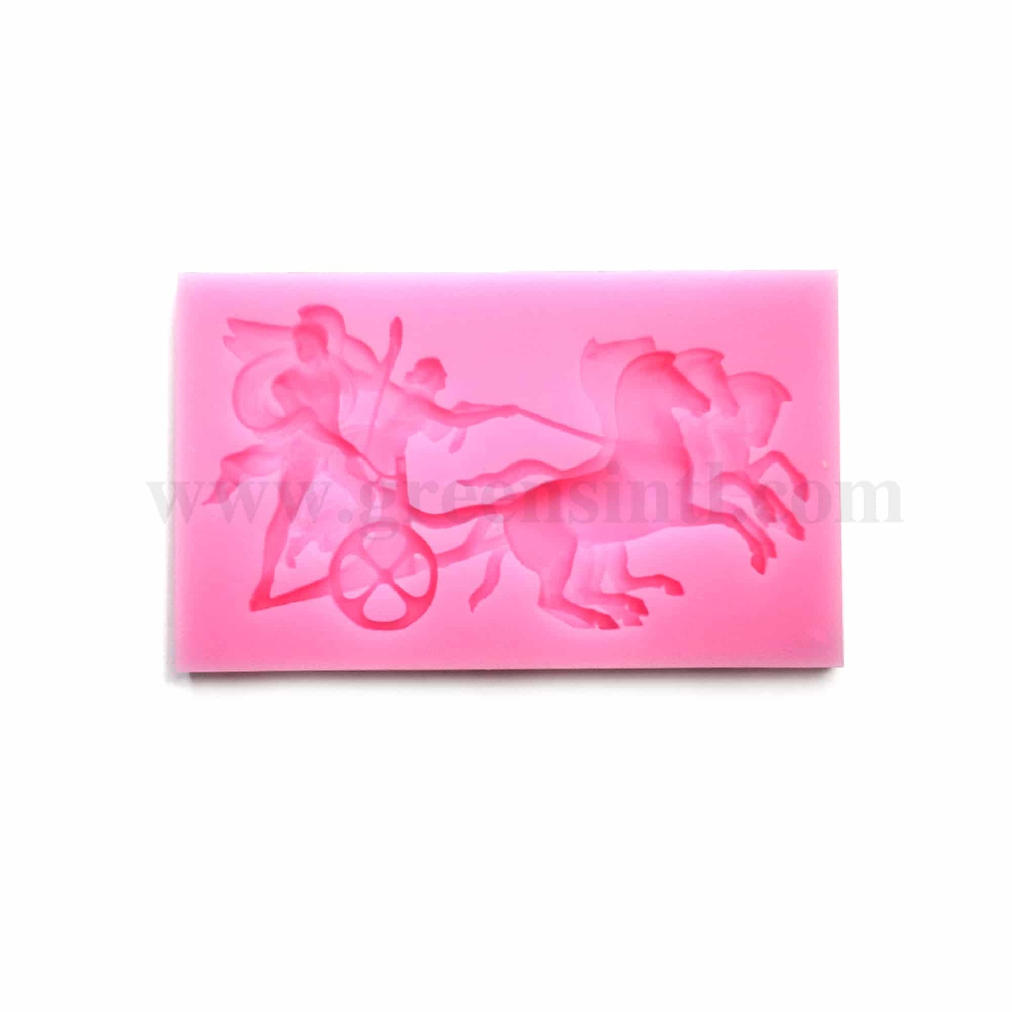 GREENS CHOICE Silicone Mould Charriot 80 x 47 x 10 mm