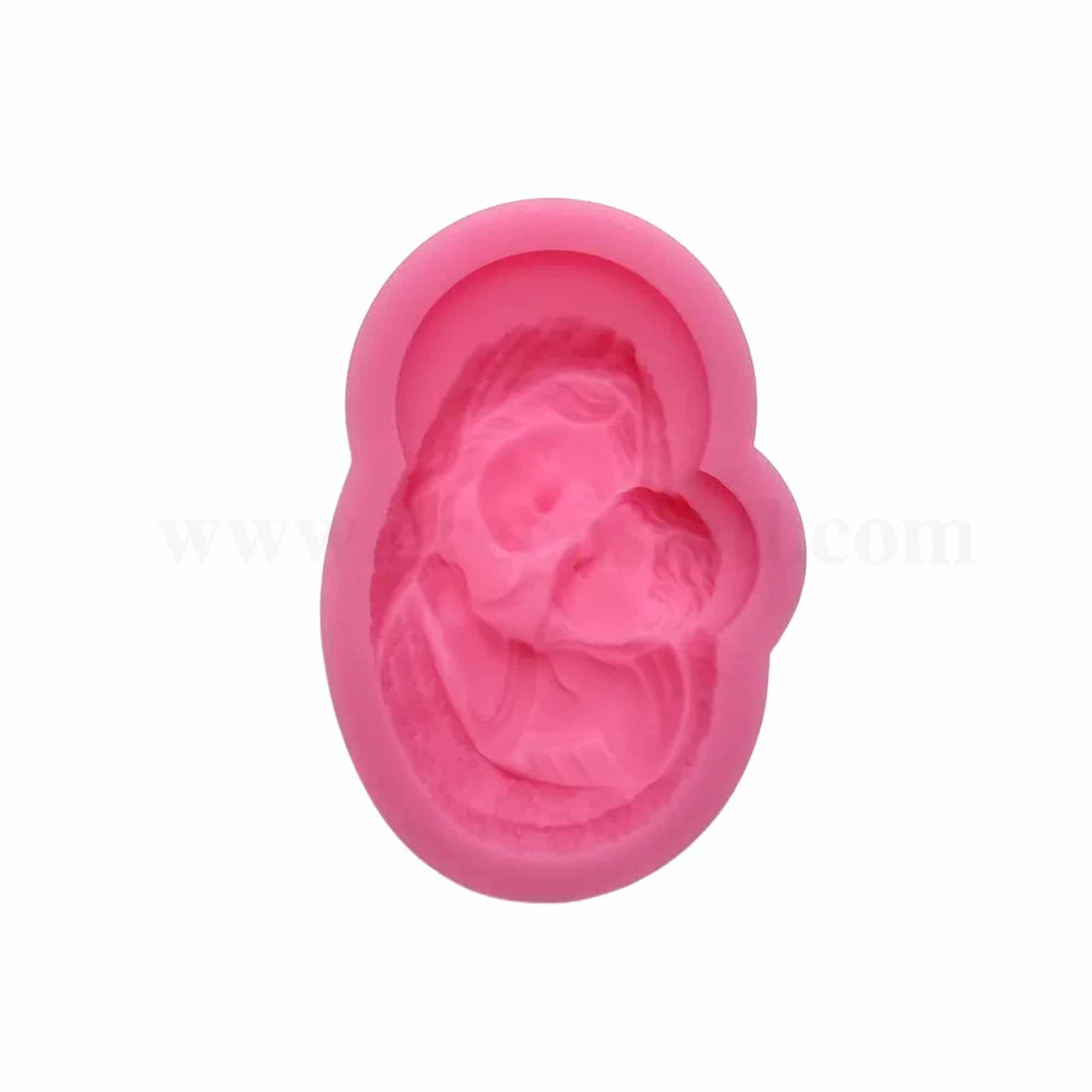 GREENS CHOICE Silicone Mould Mother Mary 81 x 48 x 14 mm