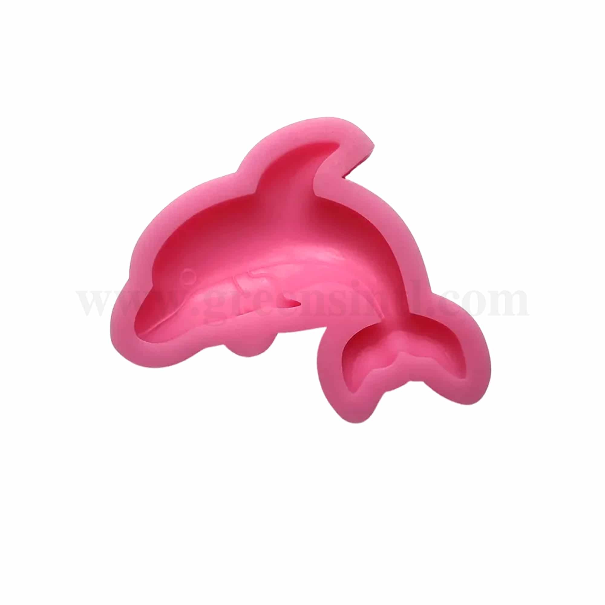 GREENS CHOICE Silicone Mould Dolphin 75 x 84 x 15 mm