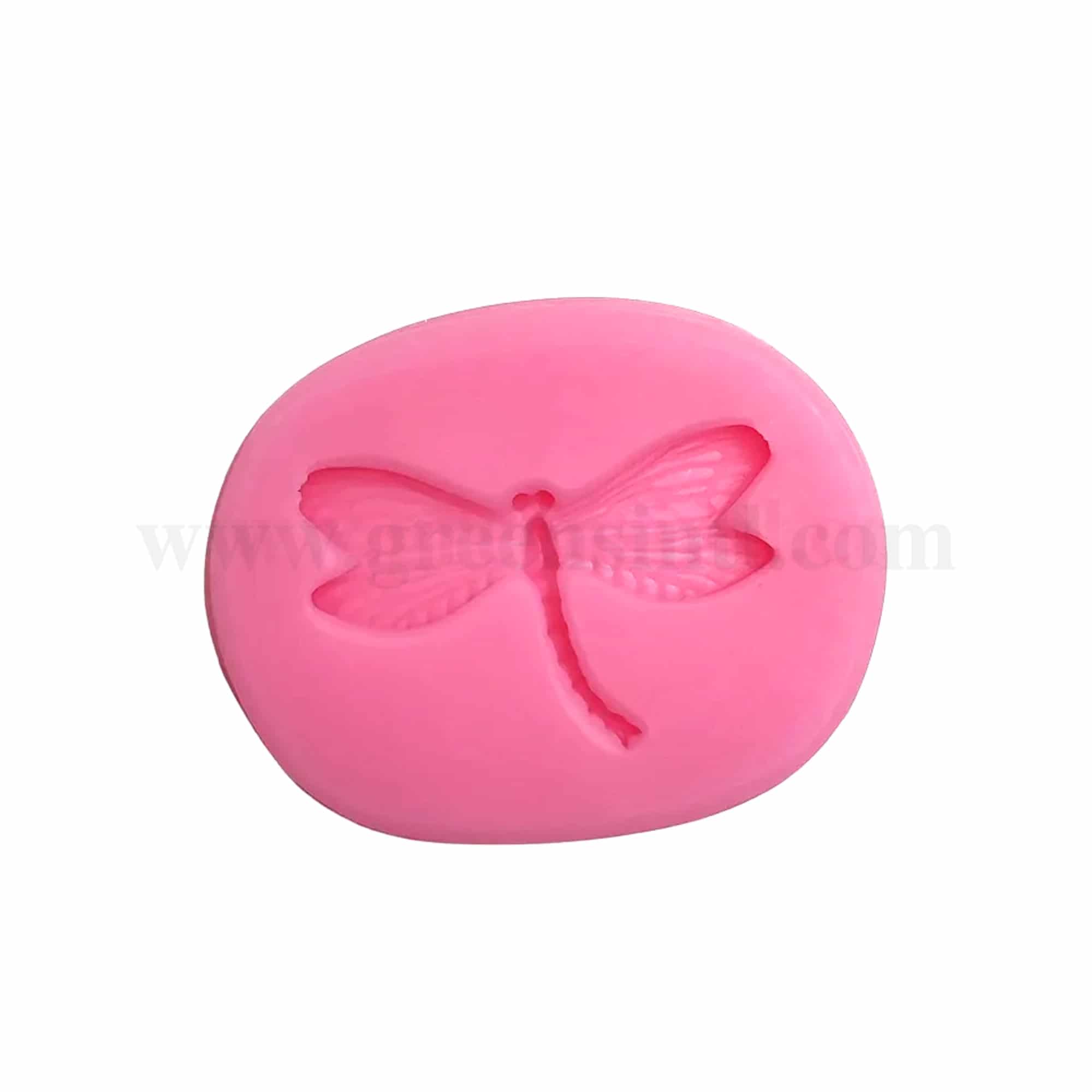 GREENS CHOICE Silicone Mould  Dragonfly 80 x 73 x 15 mm