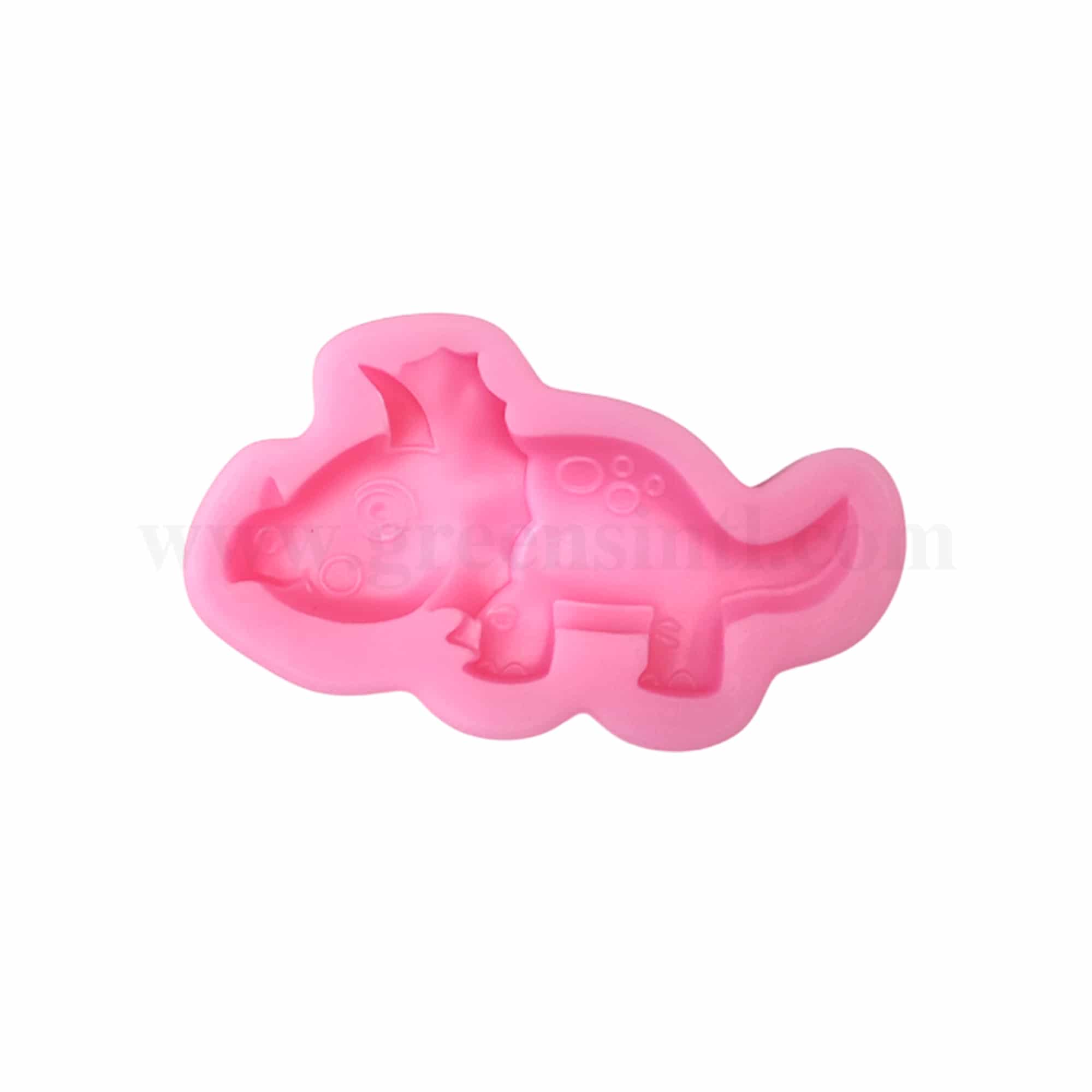 GREENS CHOICE Silicone Mould Dinosaur 81 x 48 x 14 mm