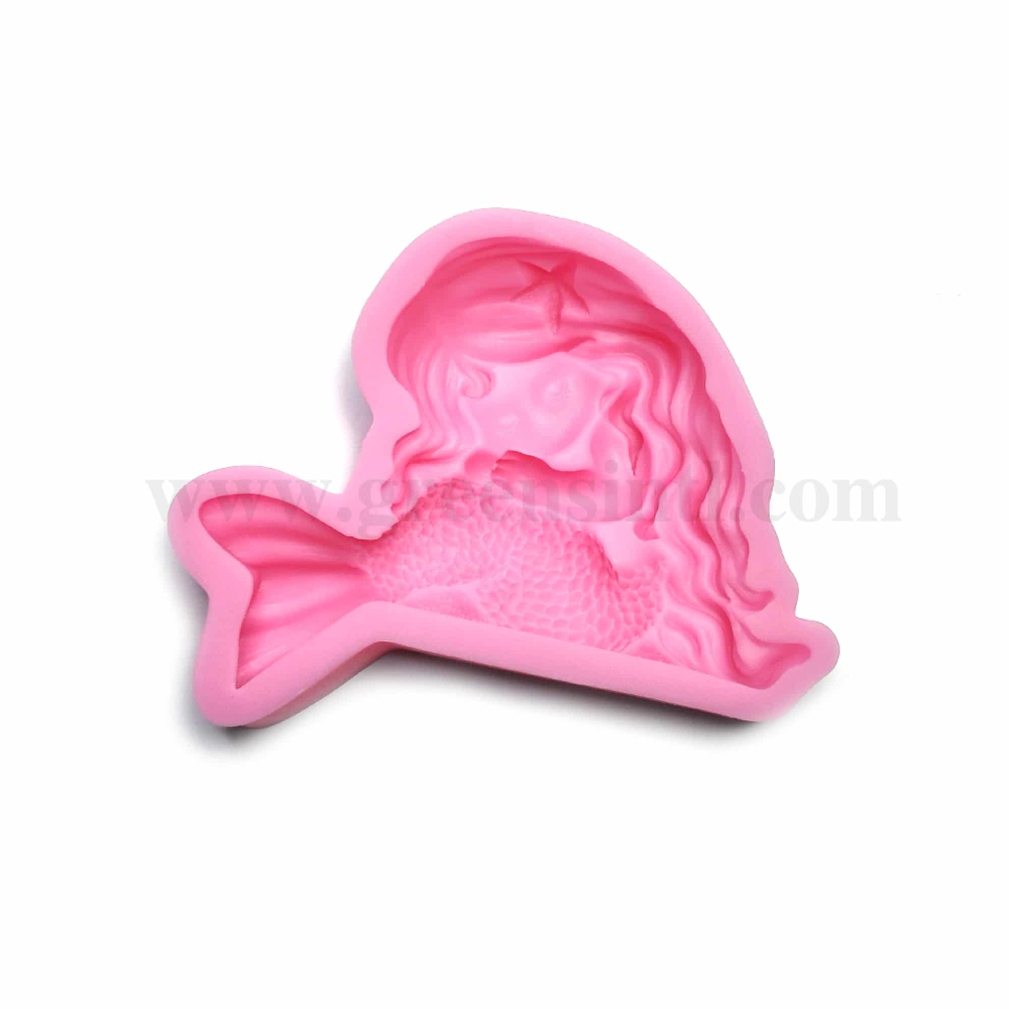 GREENS CHOICE Silicone Mould Mermaid 129 x 100 x 28 mm