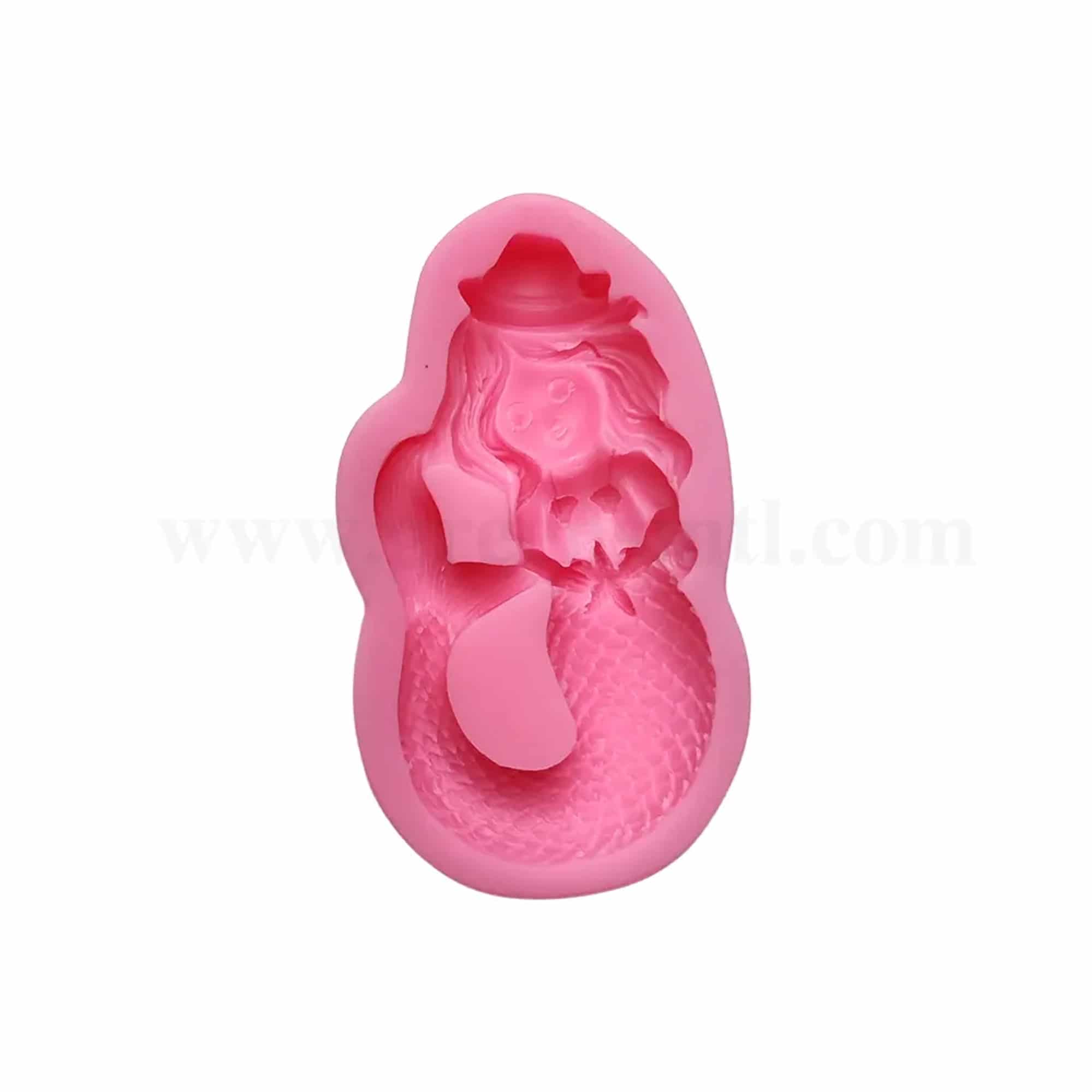 GREENS CHOICE Silicone Mould  Mermaid 106 x 60 x 22 mm
