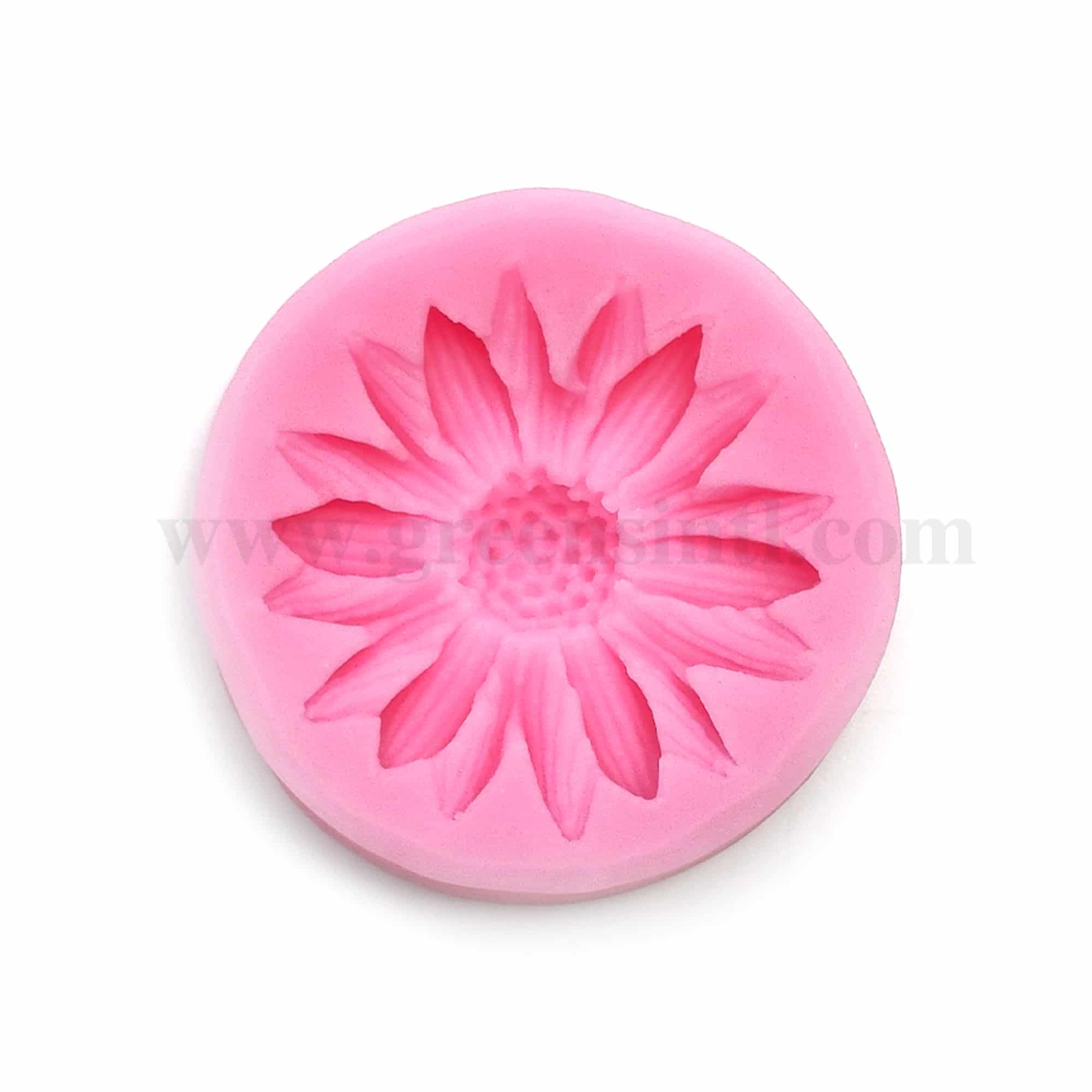 GREENS CHOICE Silicone Mould Flower 50 x 12 mm