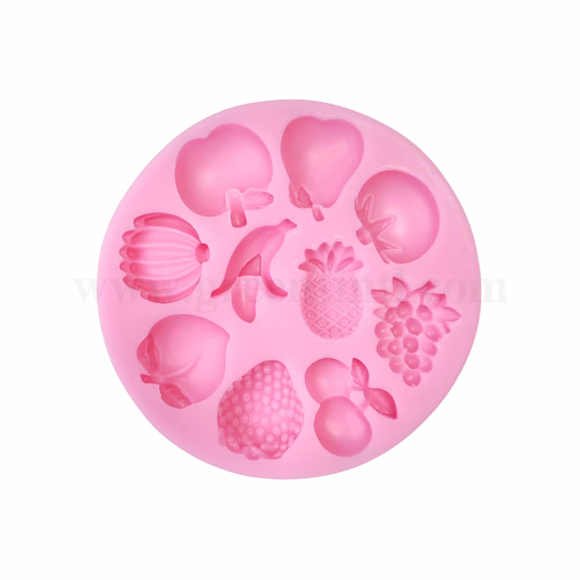 GREENS CHOICE Silicone Mould Fruits 101 x 98 x 14mm