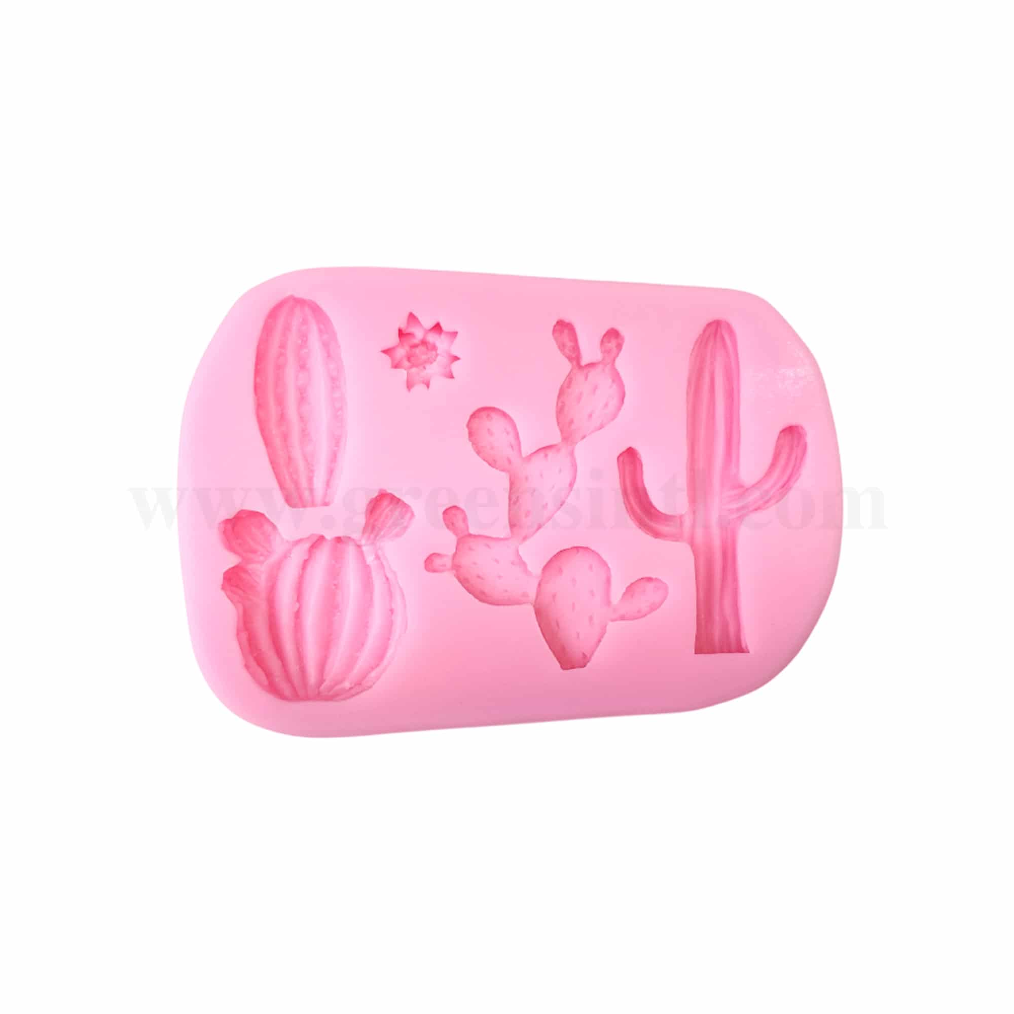 GREENS CHOICE Silicone Mould Cactus 110 x 77 x 13 mm