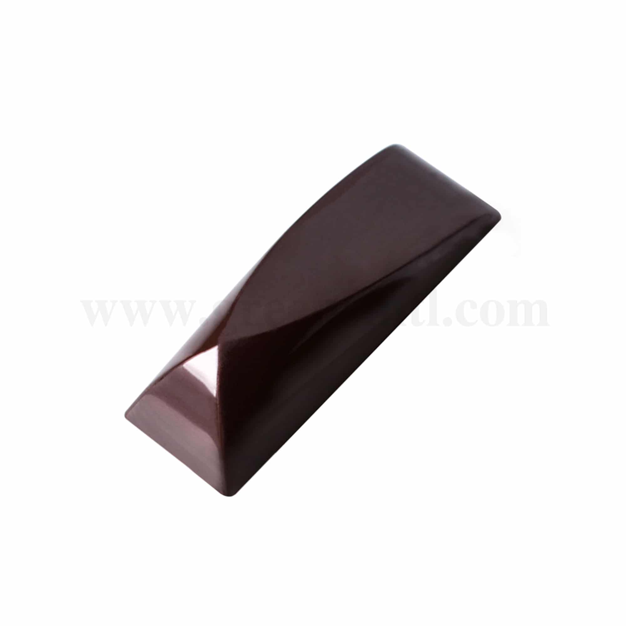 MARTELLATO Polycarbonate Chocolate Mould Slope 60 x 20 x h 17 mm