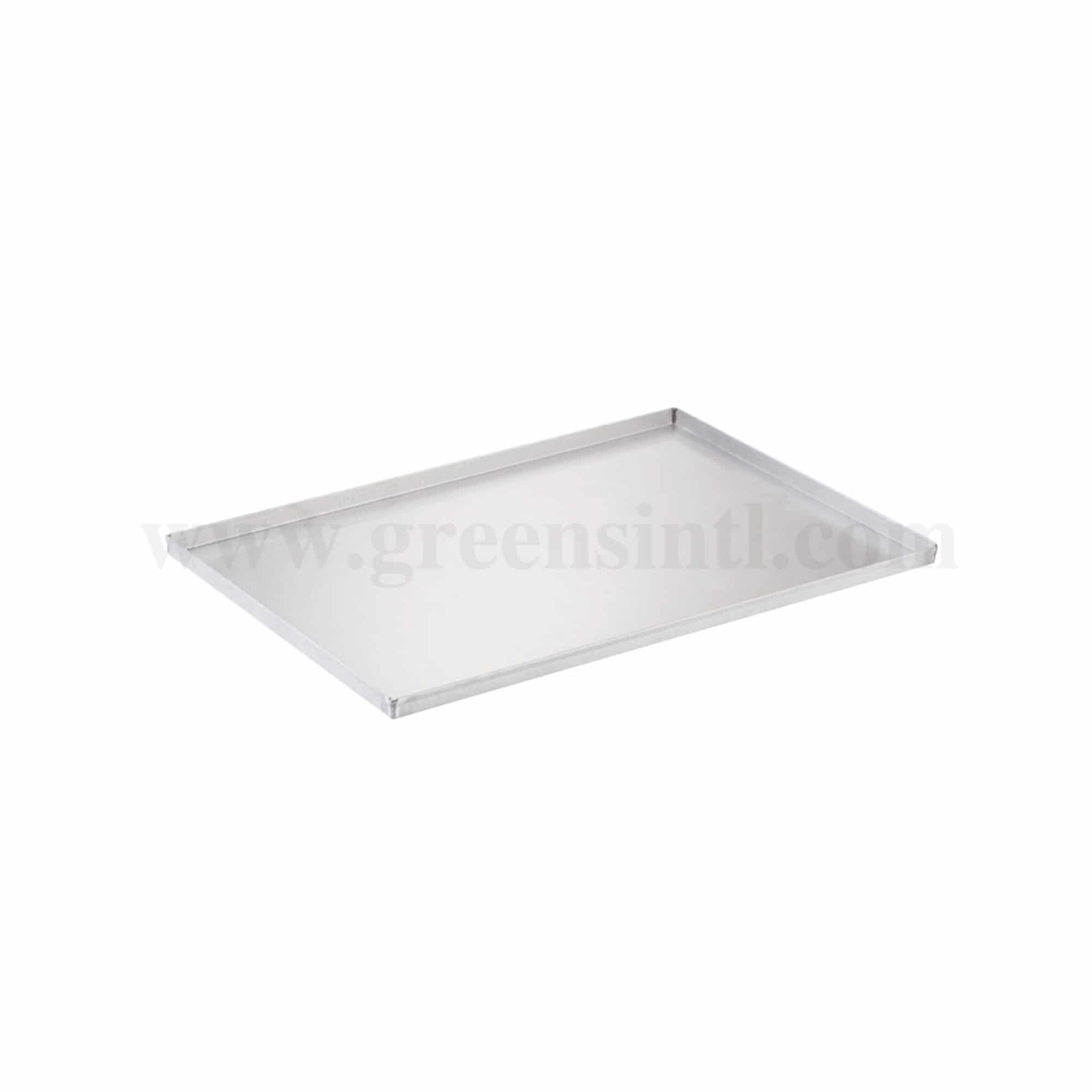 MARTELLATO Baking Tray Aluminium with 4 edges 600 x 400 x h 20 mm-90°