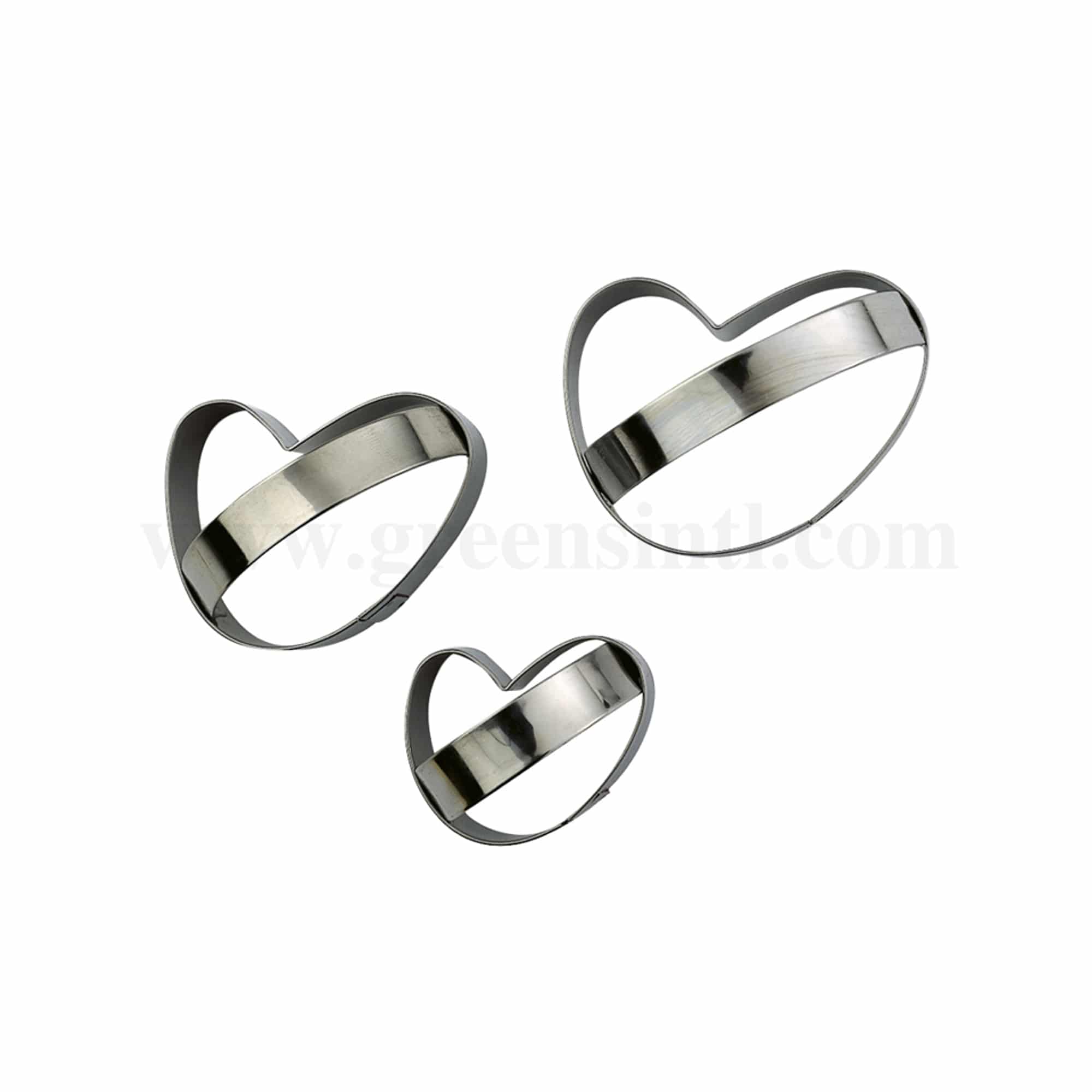 MARTELLATO Rounded heart pasta cutter set - with handle