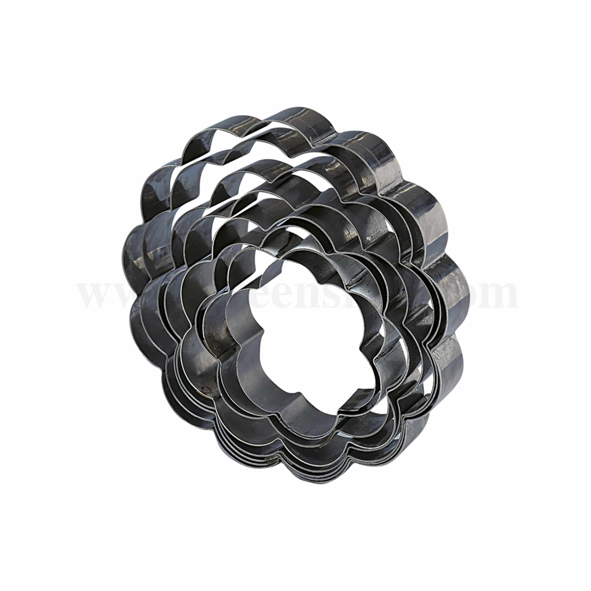 MARTELLATO Flower Cake Ring 257 x 257 x h 40 mm