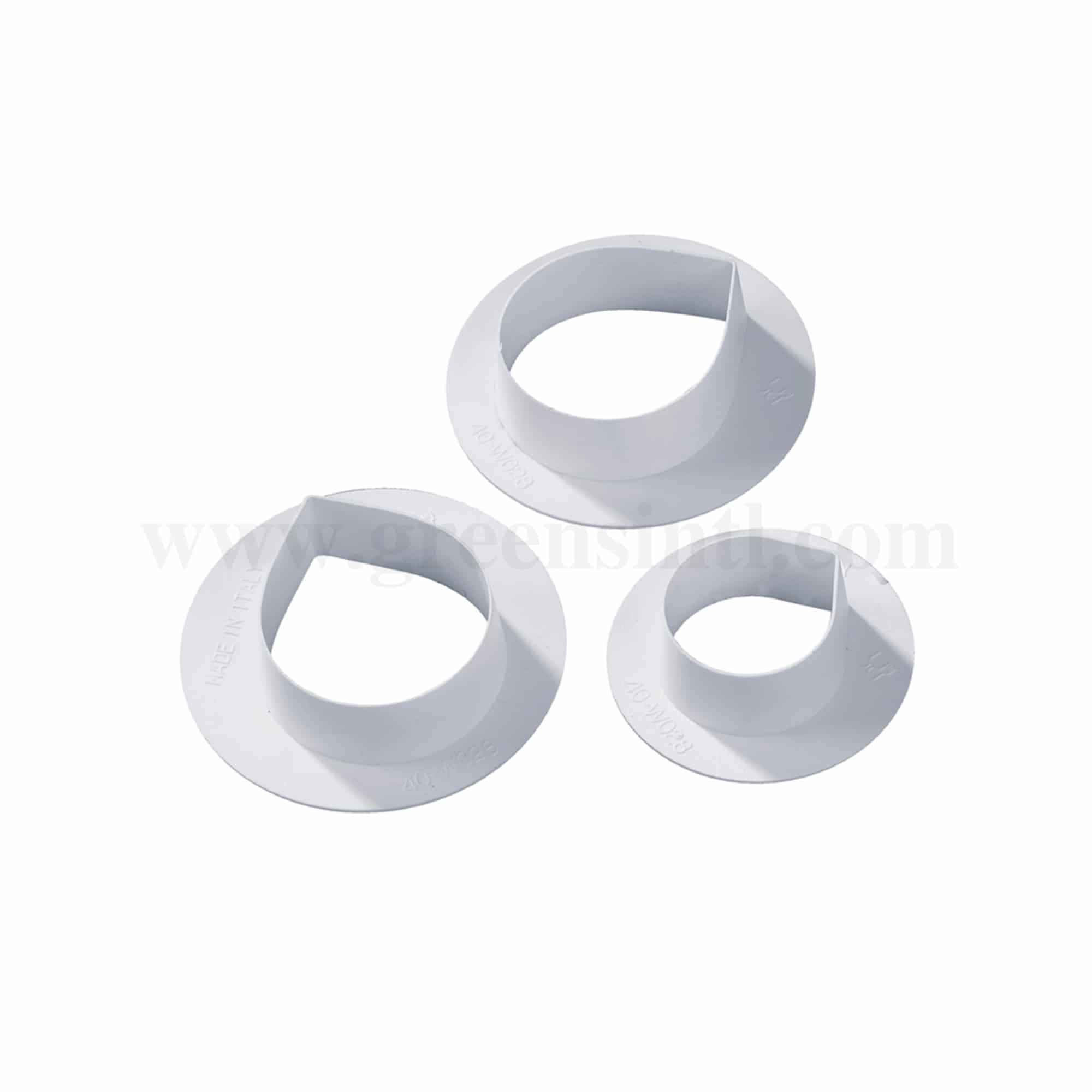 MARTELLATO Cutter Rose Flower Set of 3