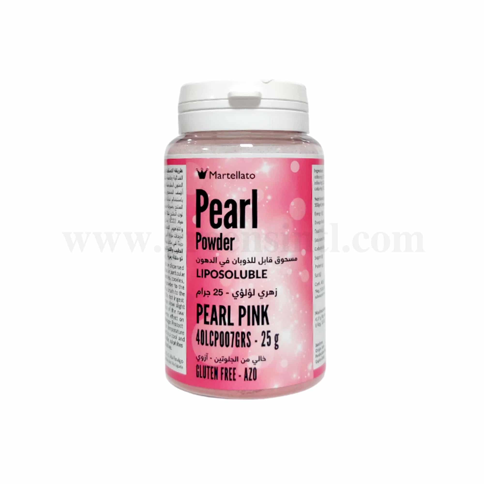 MARTELLATO Colour Dust Liposoluble-Pearl Pink 25g