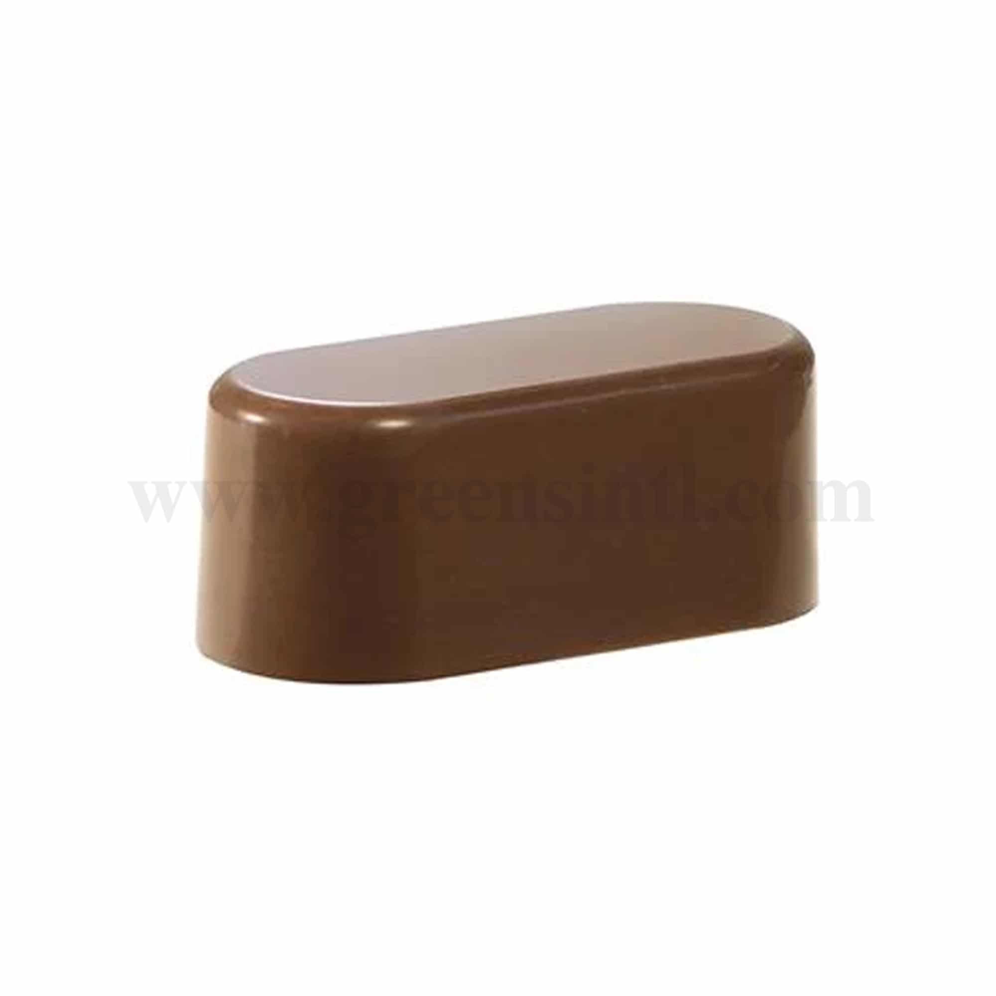 MARTELLATO Polycarbonate Chocolate Mould Flat 40 x 18 X h 16 mm