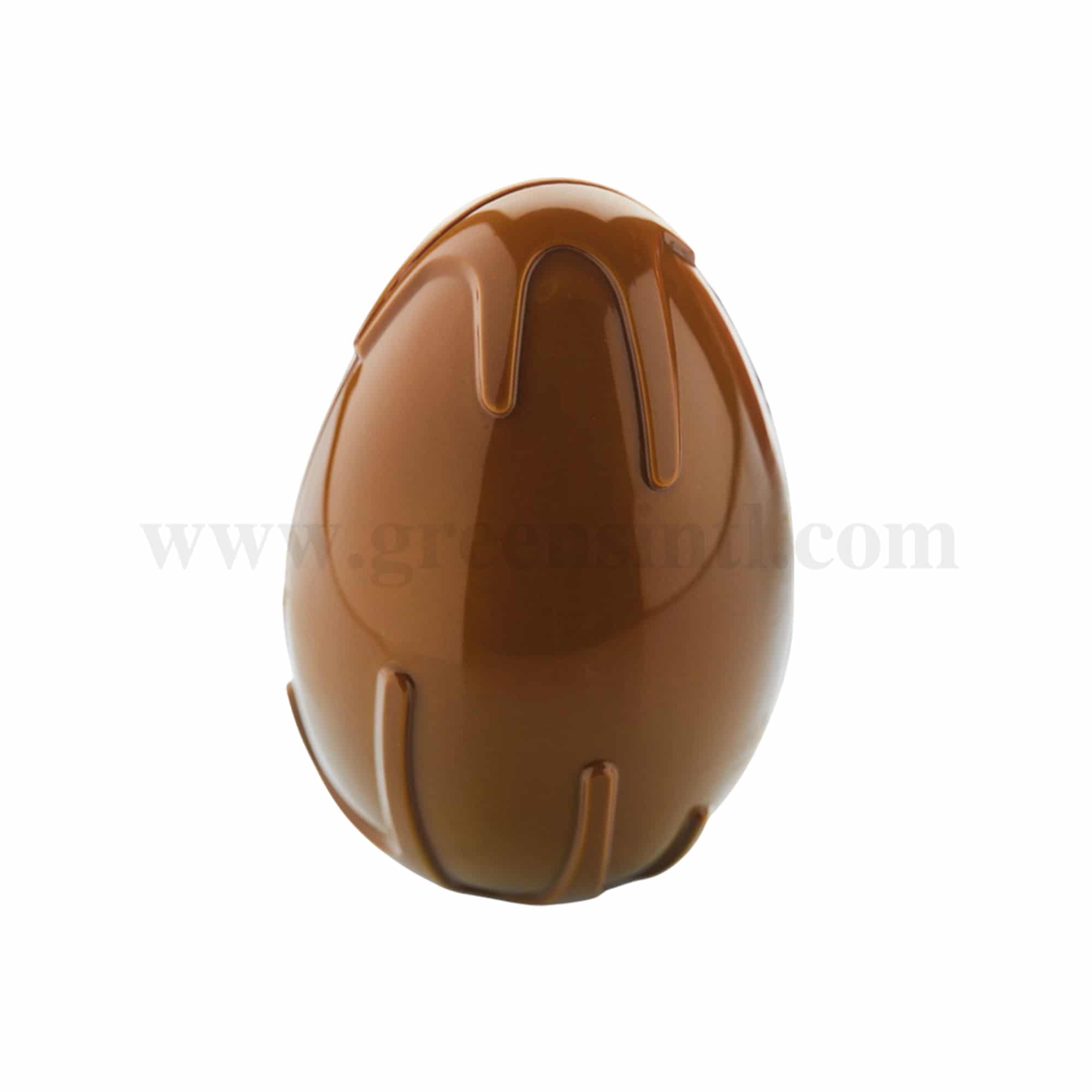 MARTELLATO Polycarbonate Chocolate Mould Drip Egg D 100 x  h 150 mm
