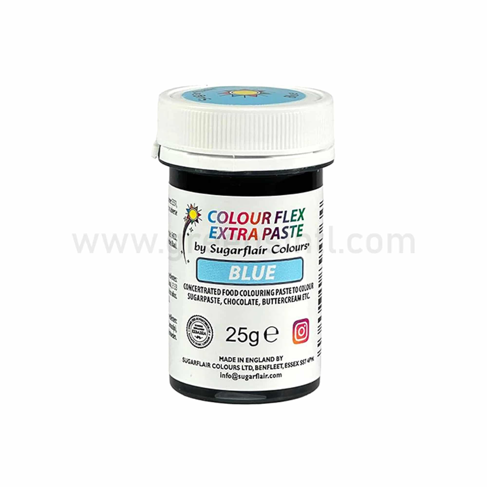 SUGARFLAIR Colour Flex Extra Paste Blue 25g