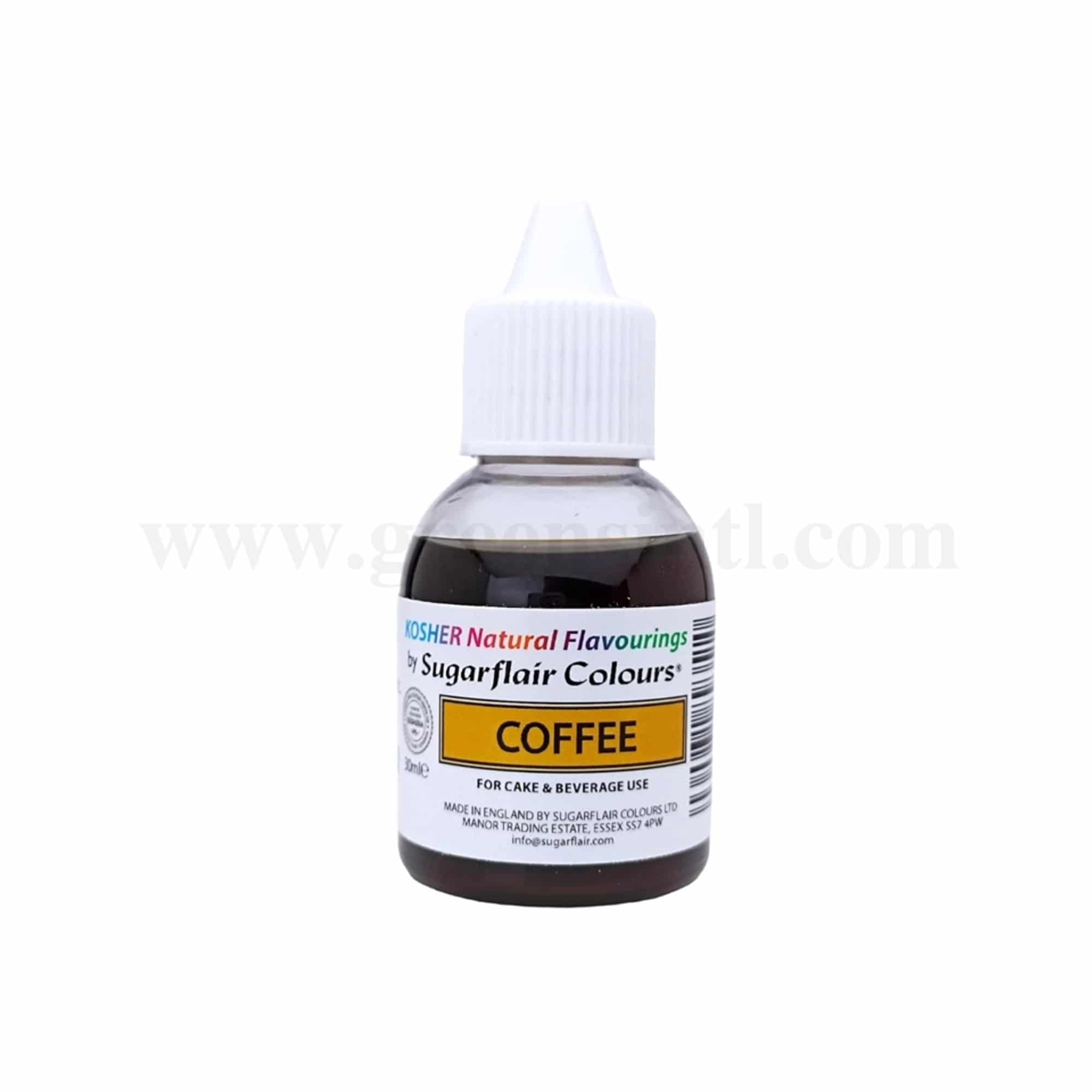 SUGARFLAIR Concentrated Kosher Natural Food Flavour Coffee 30 ml