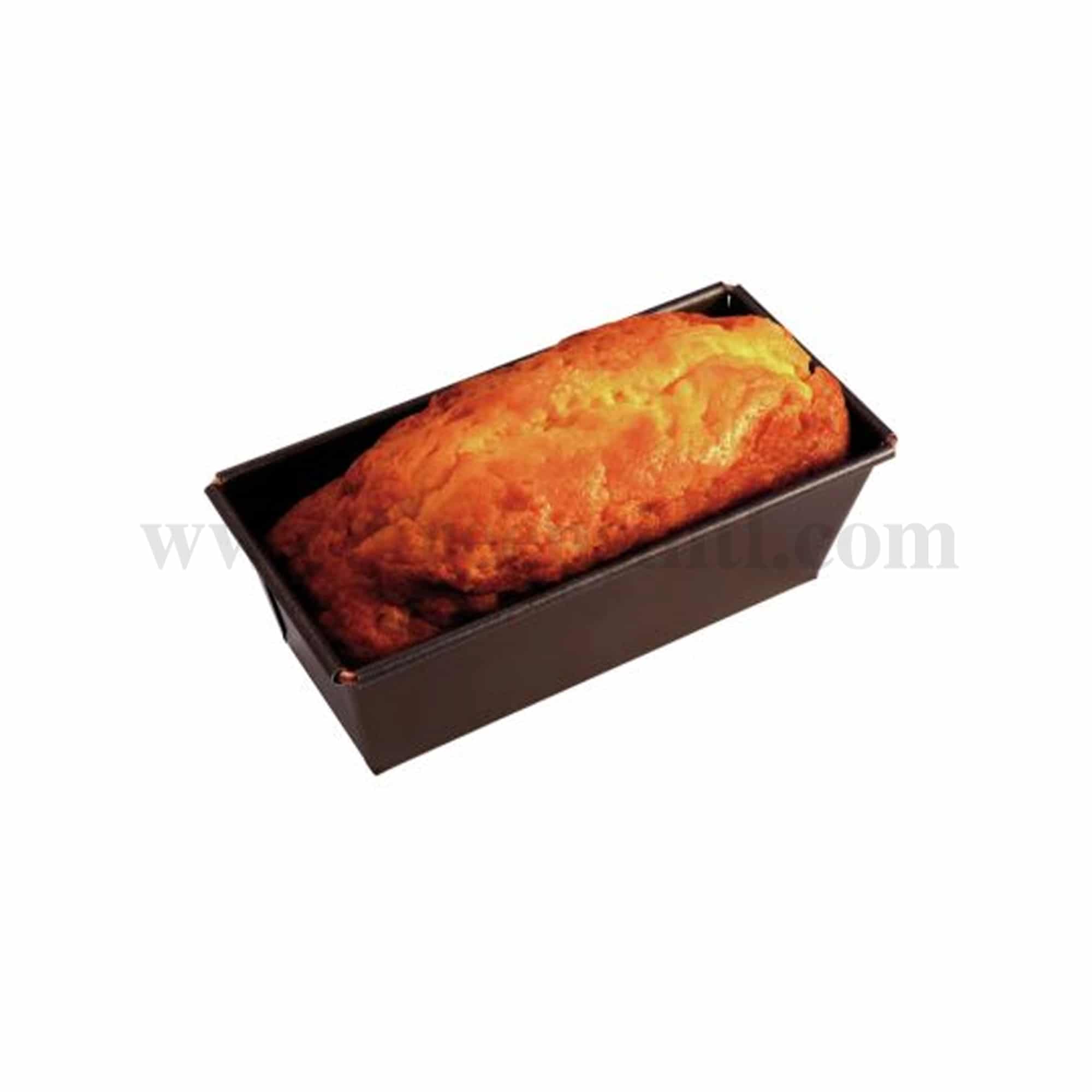 GOBEL Non-stick Folded Cake Mould with Wire Edge 210 x 90 mm ext / 185 x 65 mm int - h70 mm