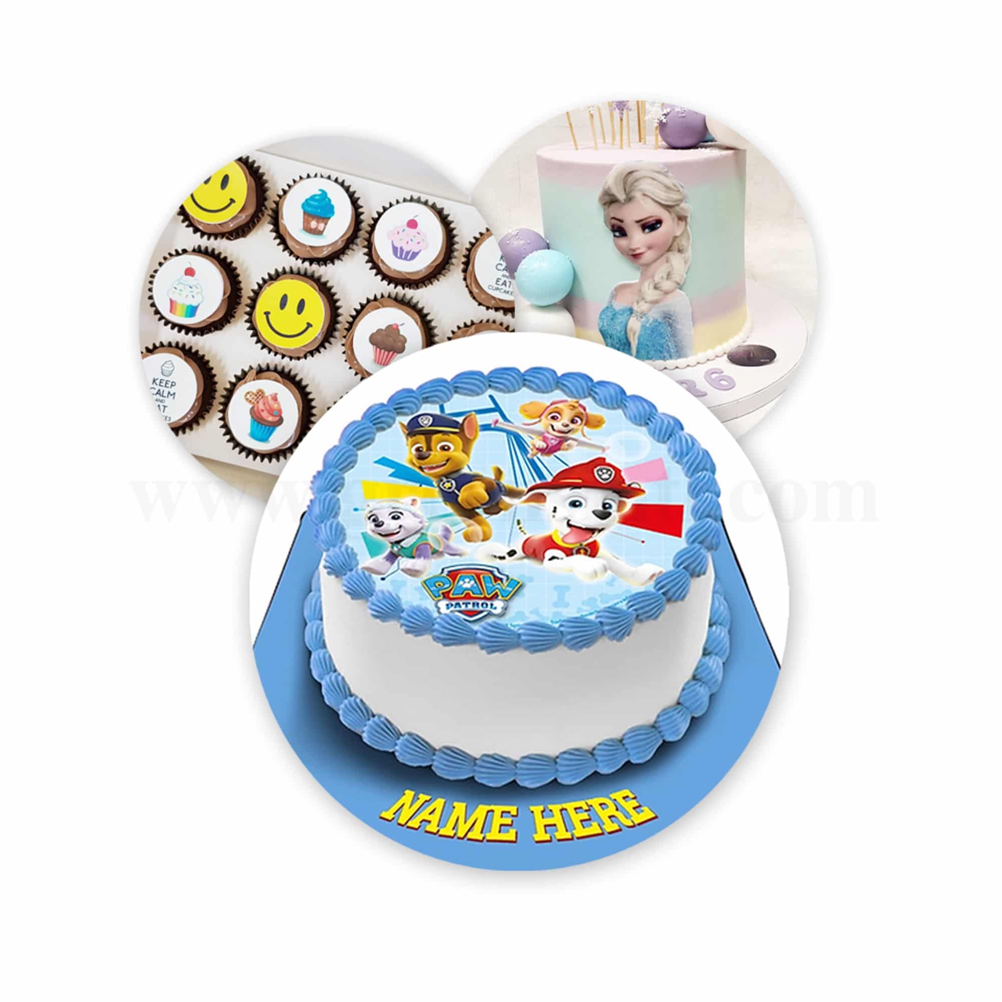 Edible Print Frosting Sheet A4  -7.5x10 Inch-with Edit