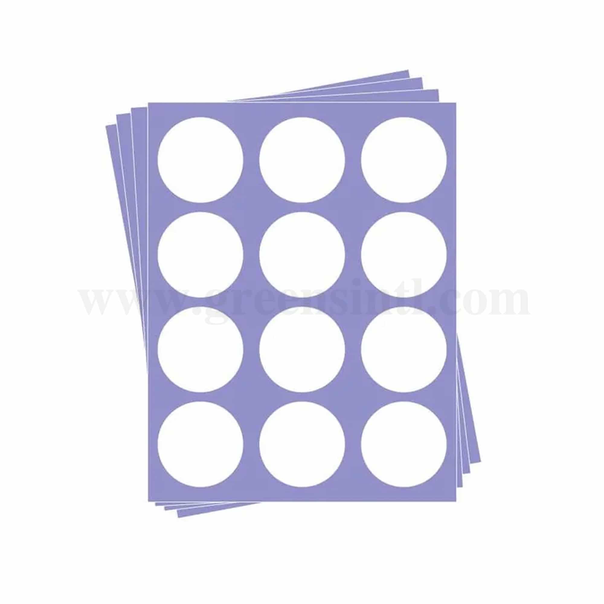 Edible Print Frosting Sheet Round 2 Inch-12 Pcs