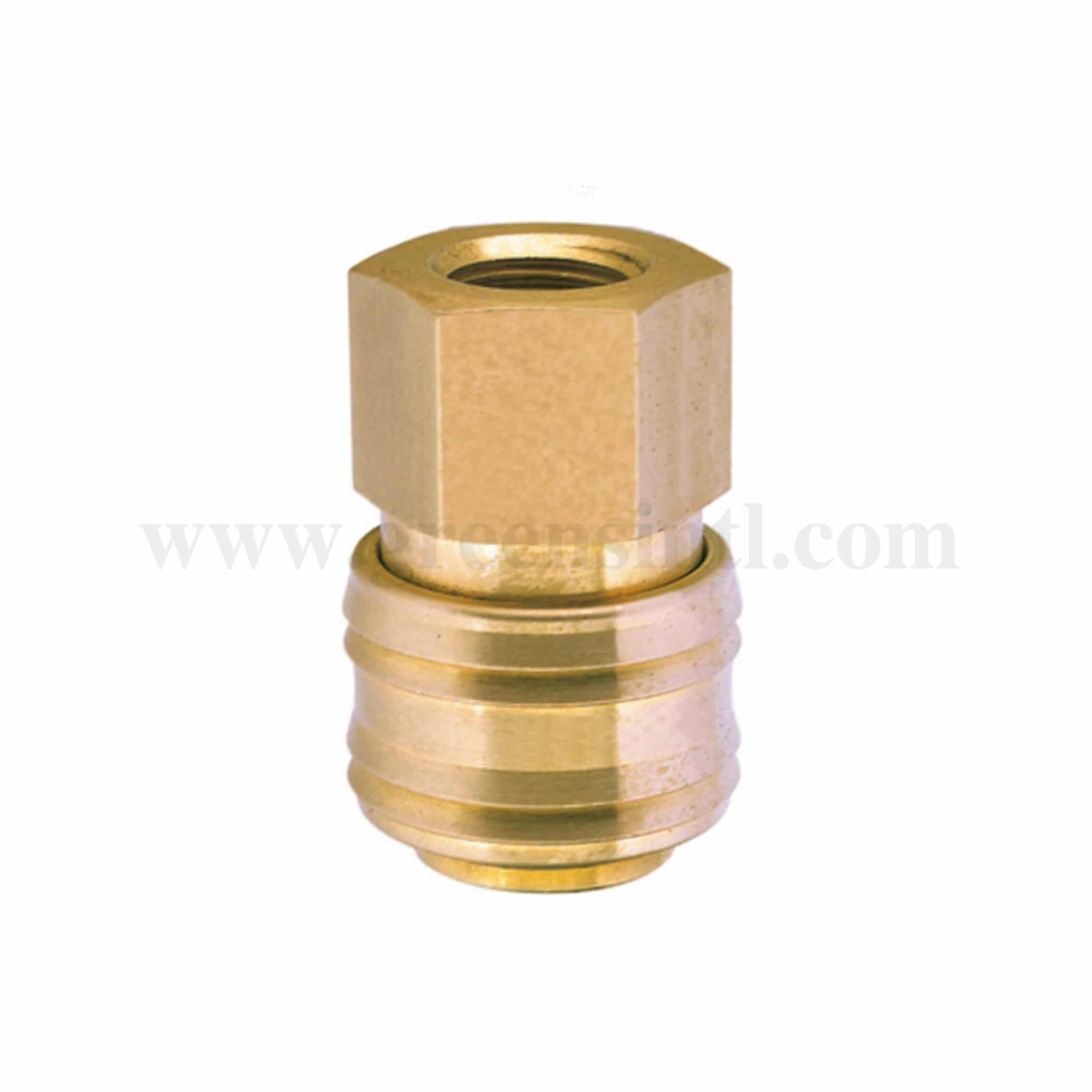 GREENS Coupling with 1/4 Inch Female Thread 